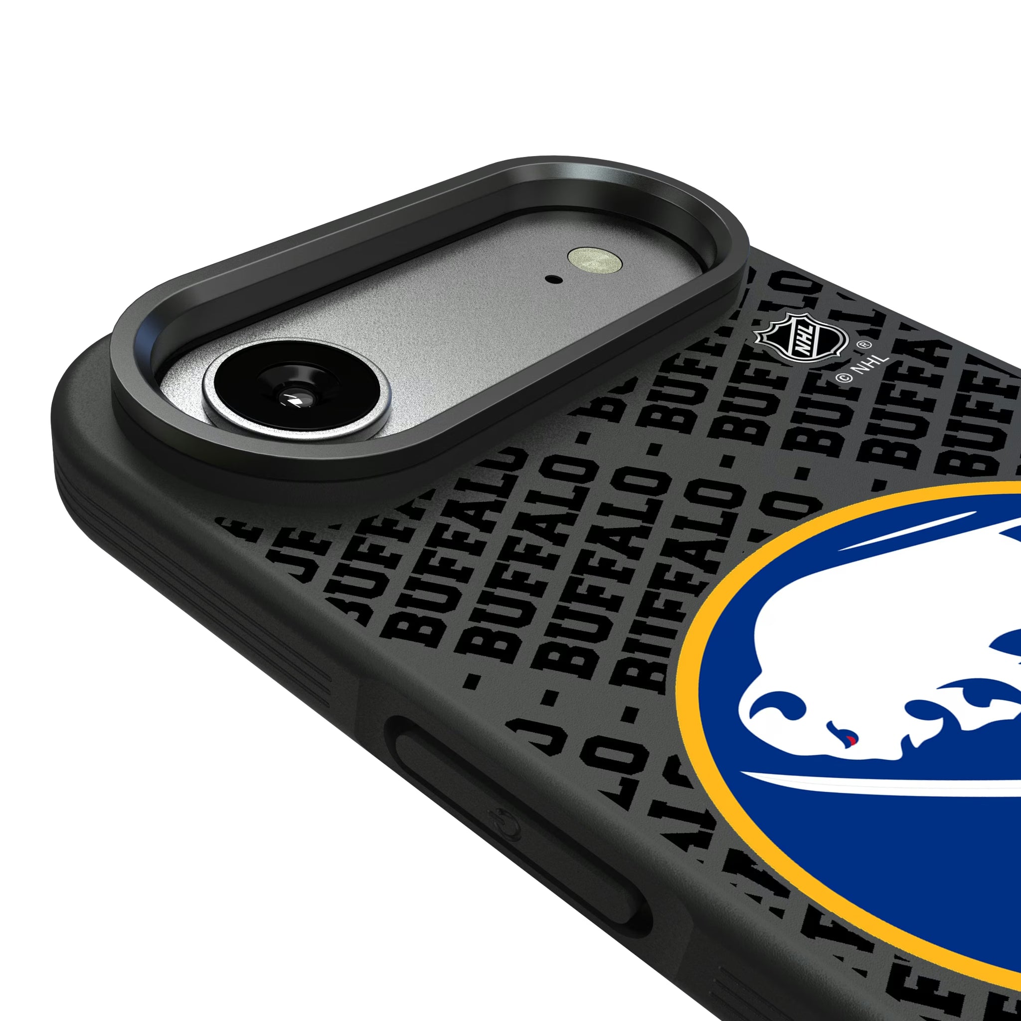 Buffalo Sabres Personalized EndZone Plus iPhone Bump Phone Case for Apple iPhone - Detail#Device_iPhone Air