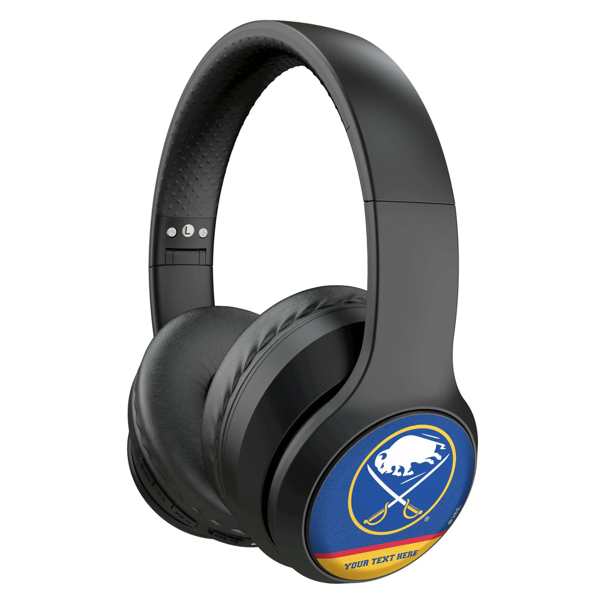 Buffalo Sabres Personalized Endzone Solid Wireless Over-Ear Headphones With Case