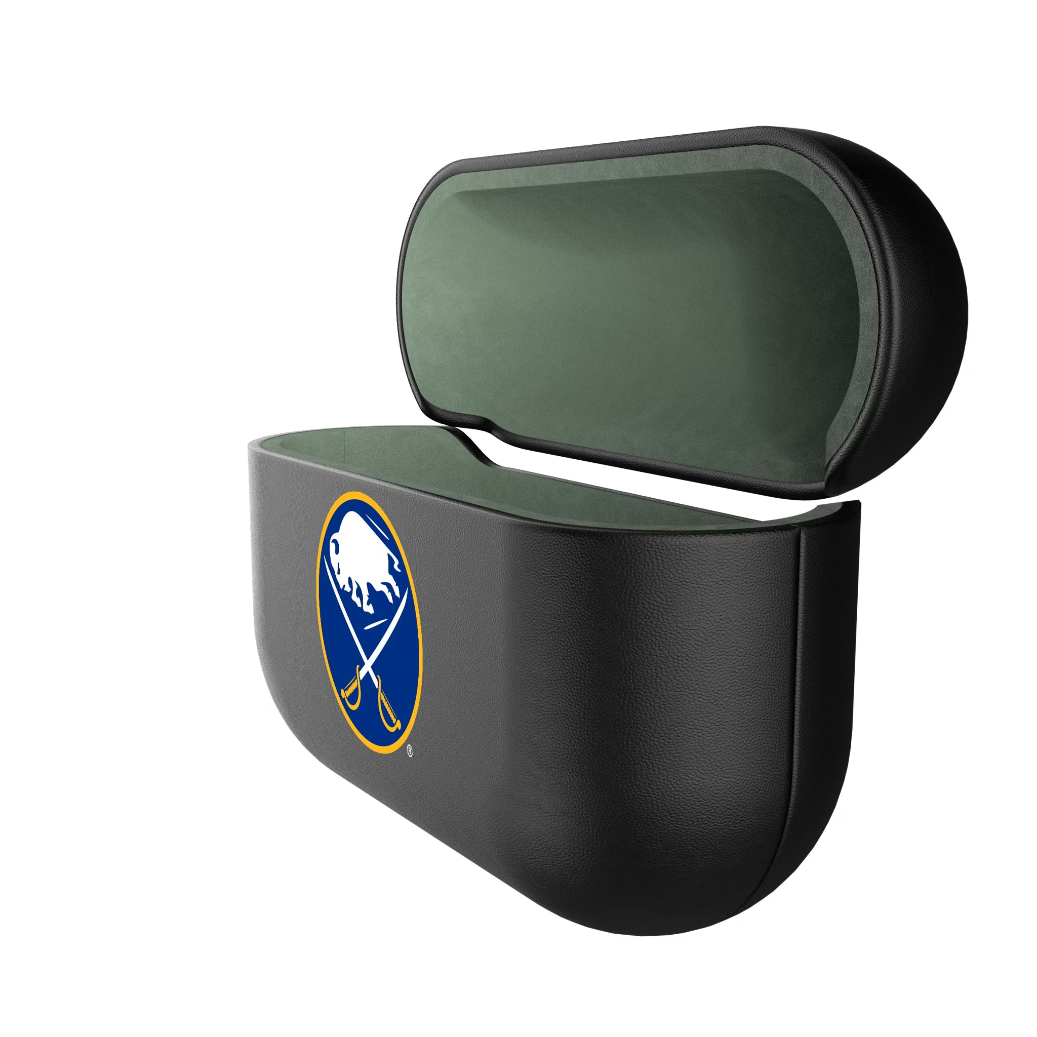 Buffalo Sabres Personalized Insignia AirPods AirPod Case Cover - Isometric View#Device_AirPods Pro 1st Gen