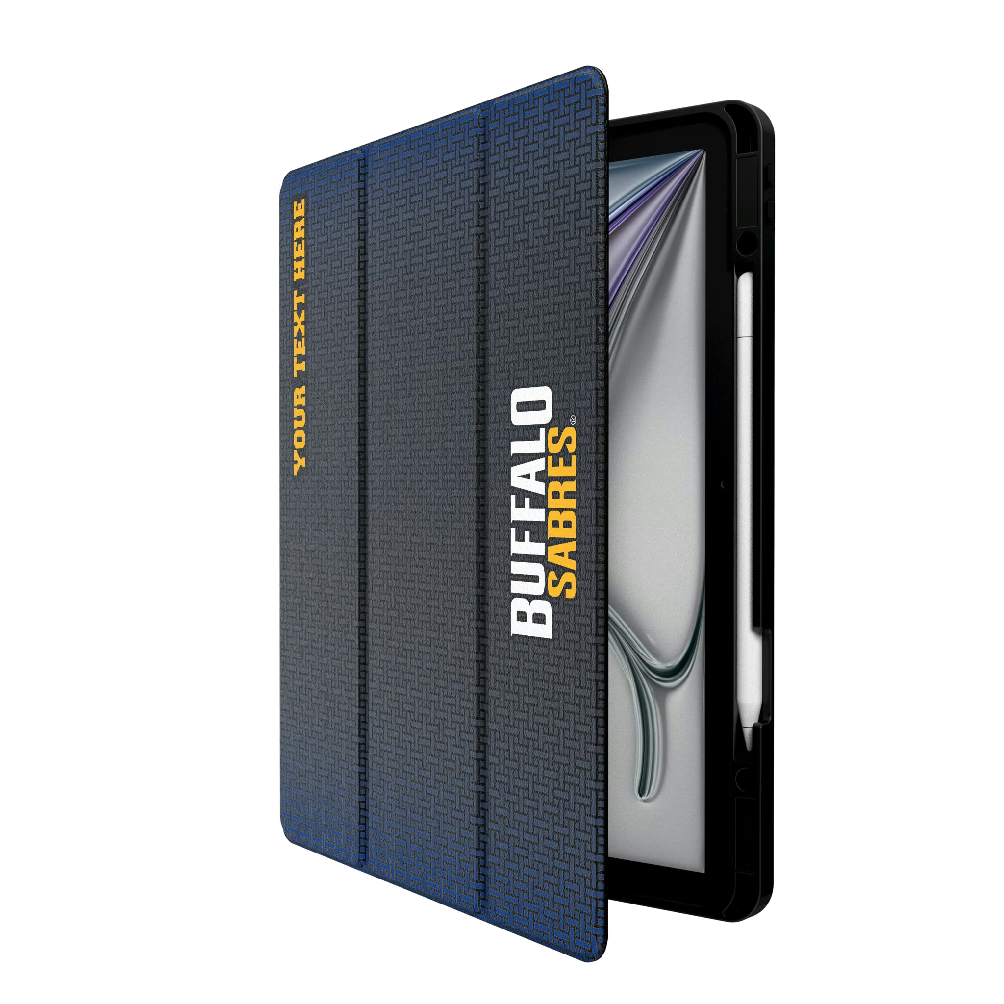 Buffalo Sabres Personalized Linen iPad Tablet Case for Apple iPad