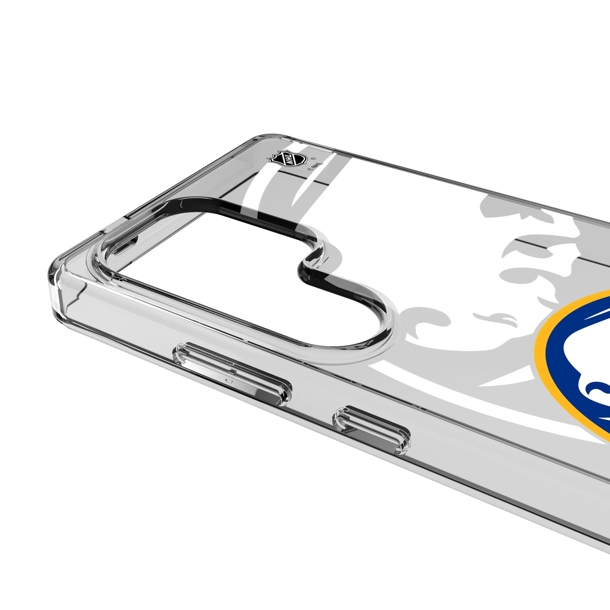 Buffalo Sabres Personalized Tilt Galaxy Clear Phone Case for Samsung Galaxy - Detail