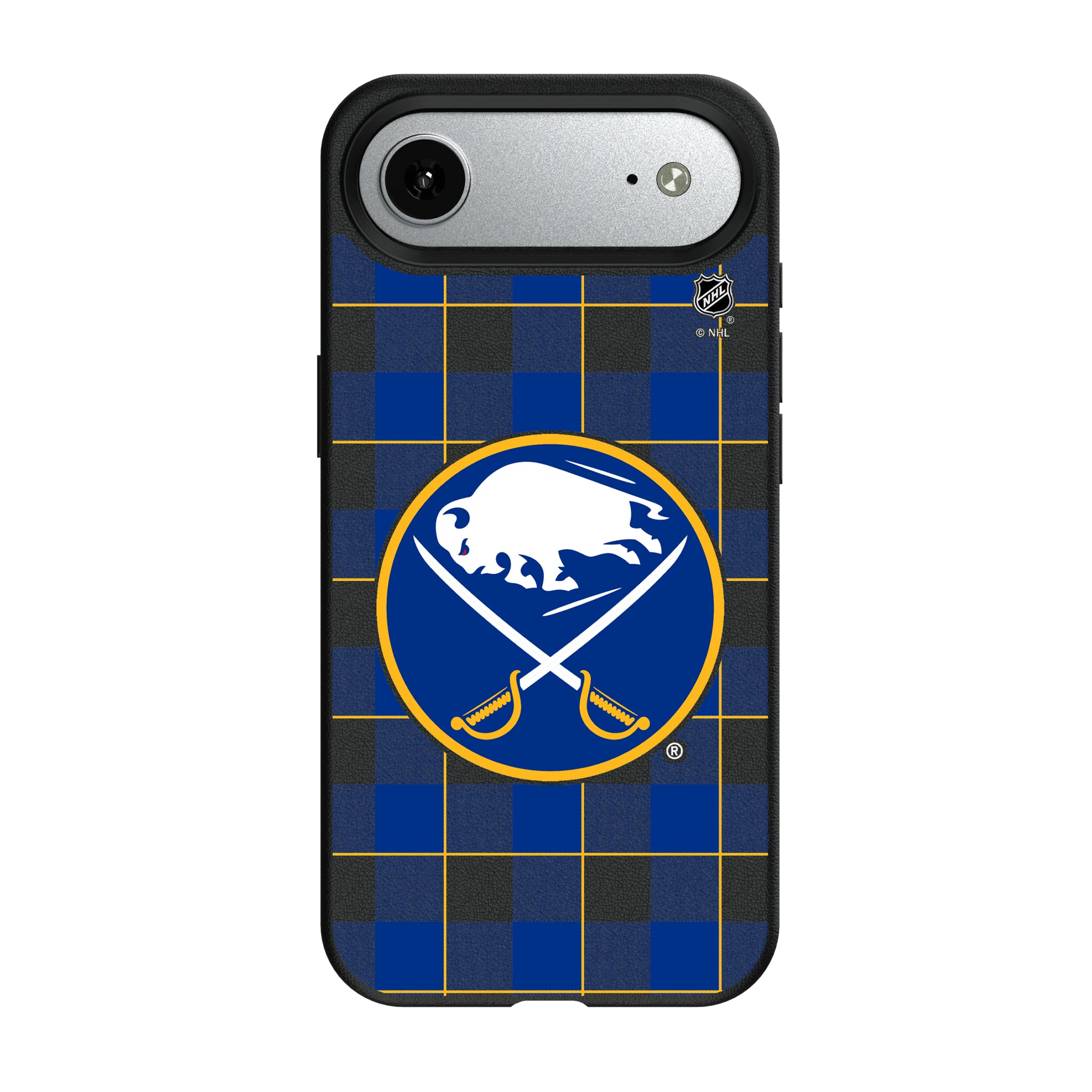Buffalo Sabres Plaid iPhone MagSafe Compatible Phone Case for Apple iPhone#Device_iPhone Air