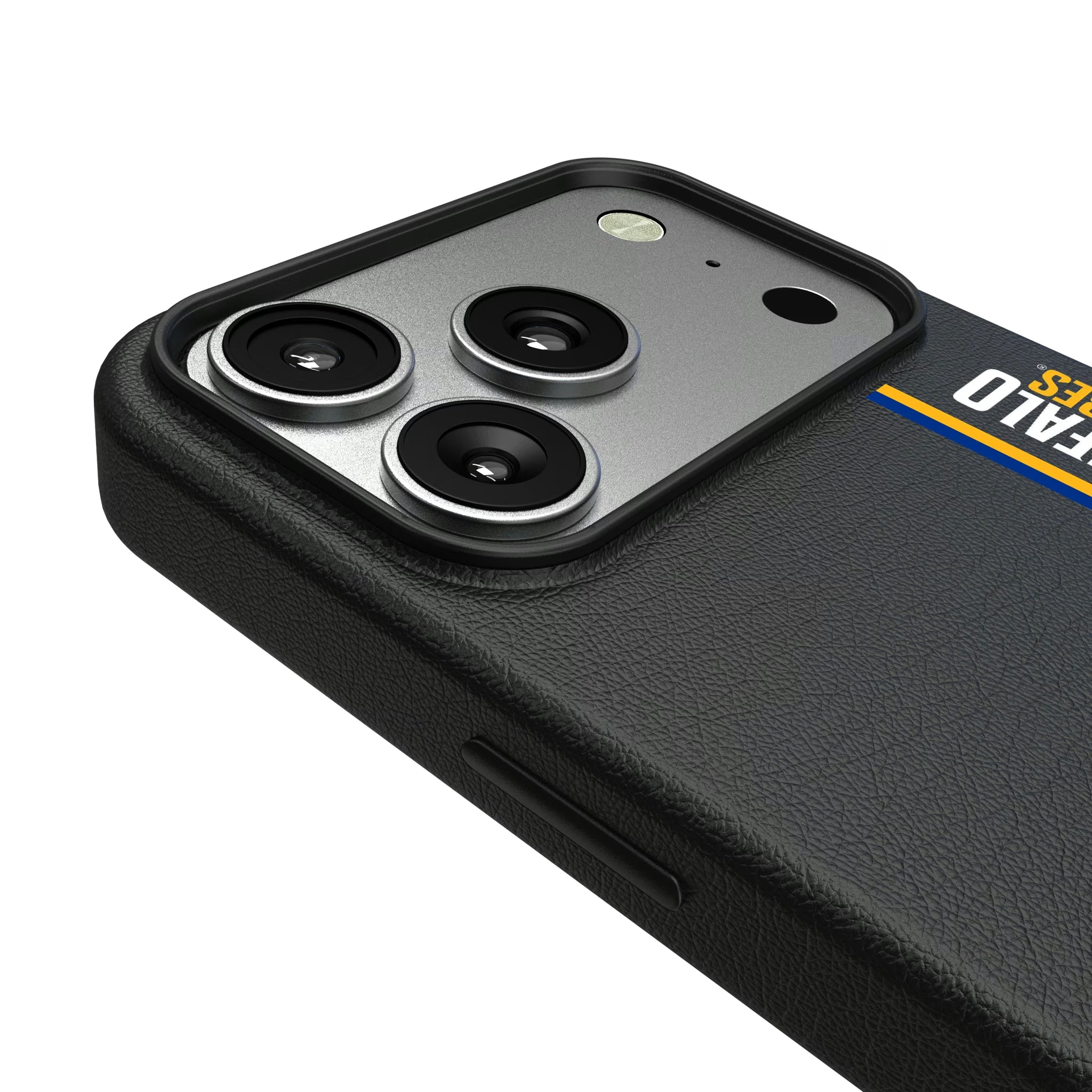 Buffalo Sabres Sidebar iPhone MagSafe Compatible Phone Case for Apple iPhone - Detail#Device_iPhone 17 Pro