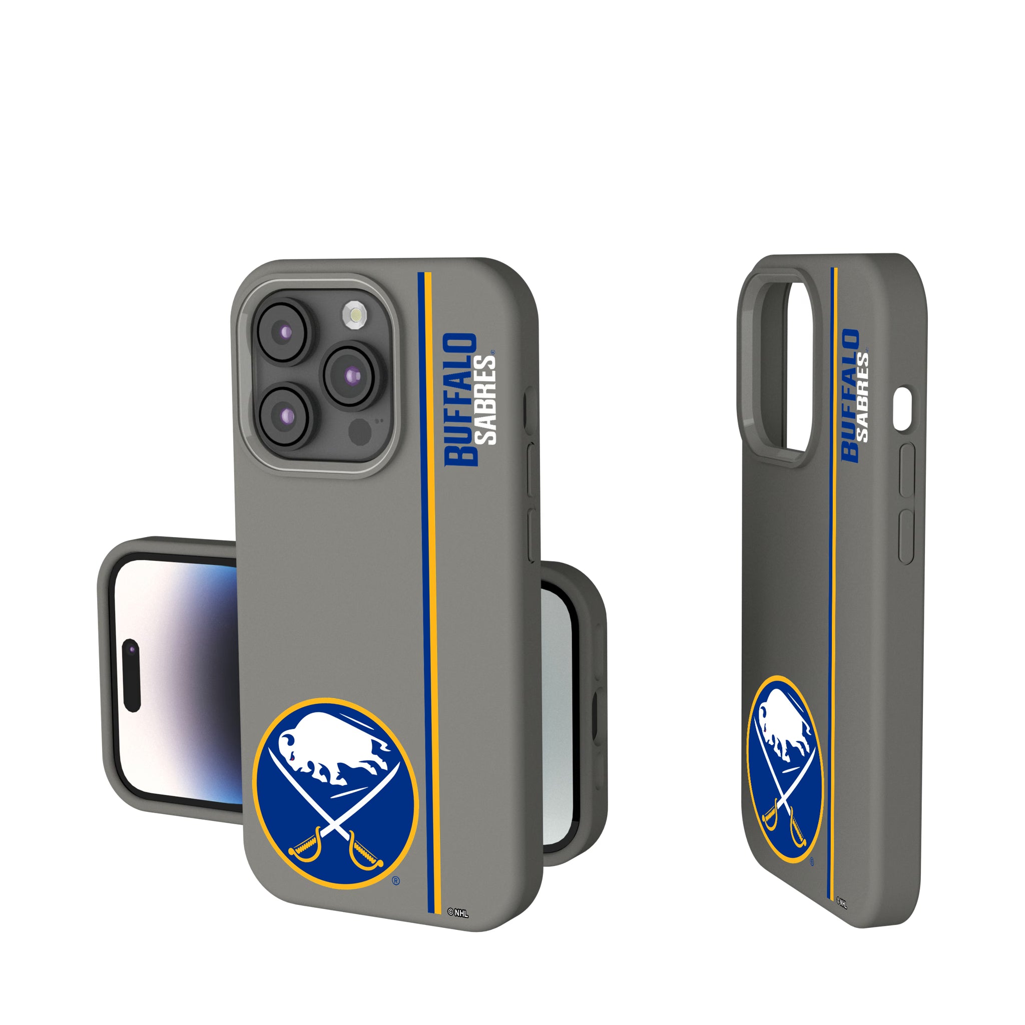 Buffalo Sabres Sidebar iPhone Soft Touch Phone Case for Apple iPhone