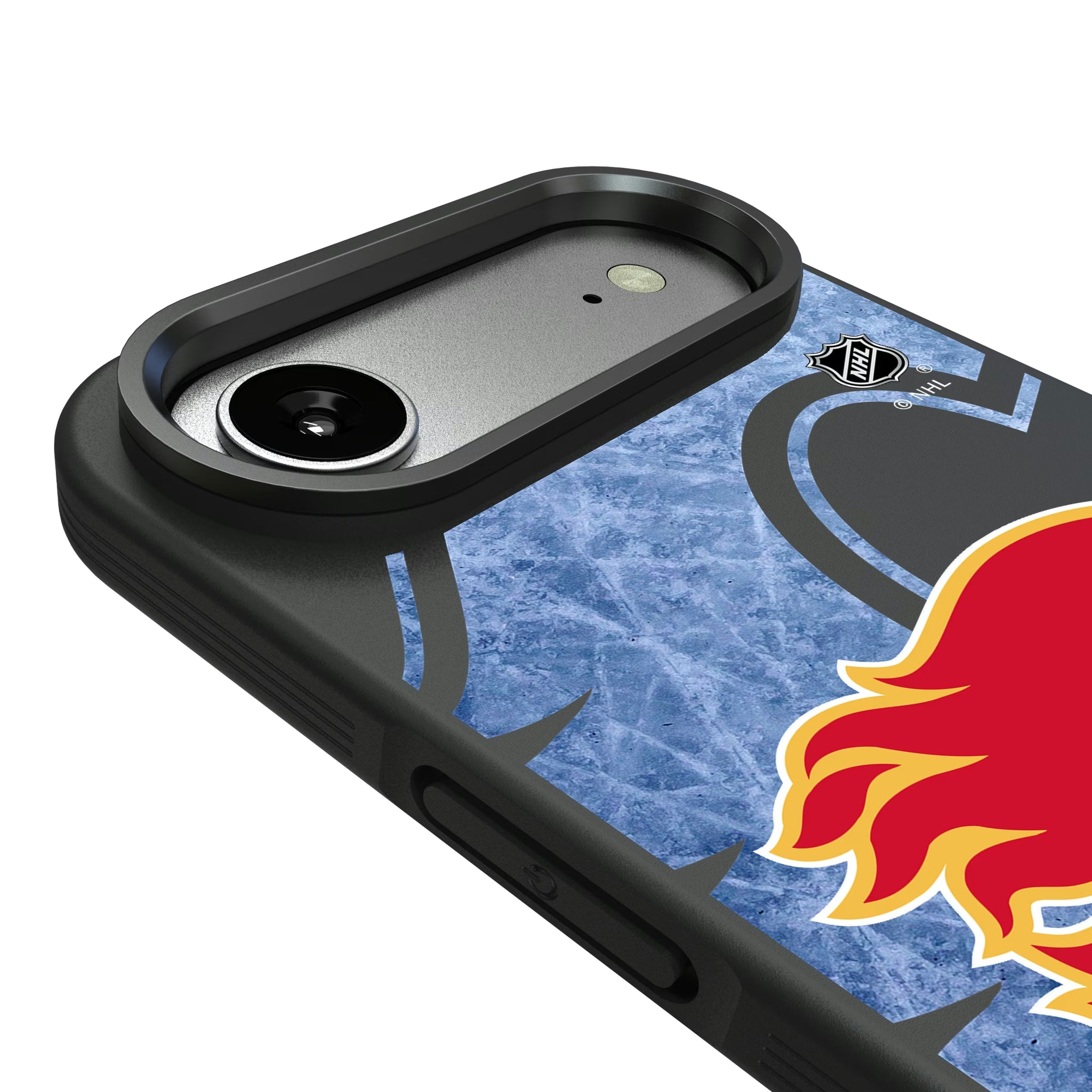 Calgary Flames Ice Tilt iPhone Bump Phone Case for Apple iPhone - Detail#Device_iPhone Air