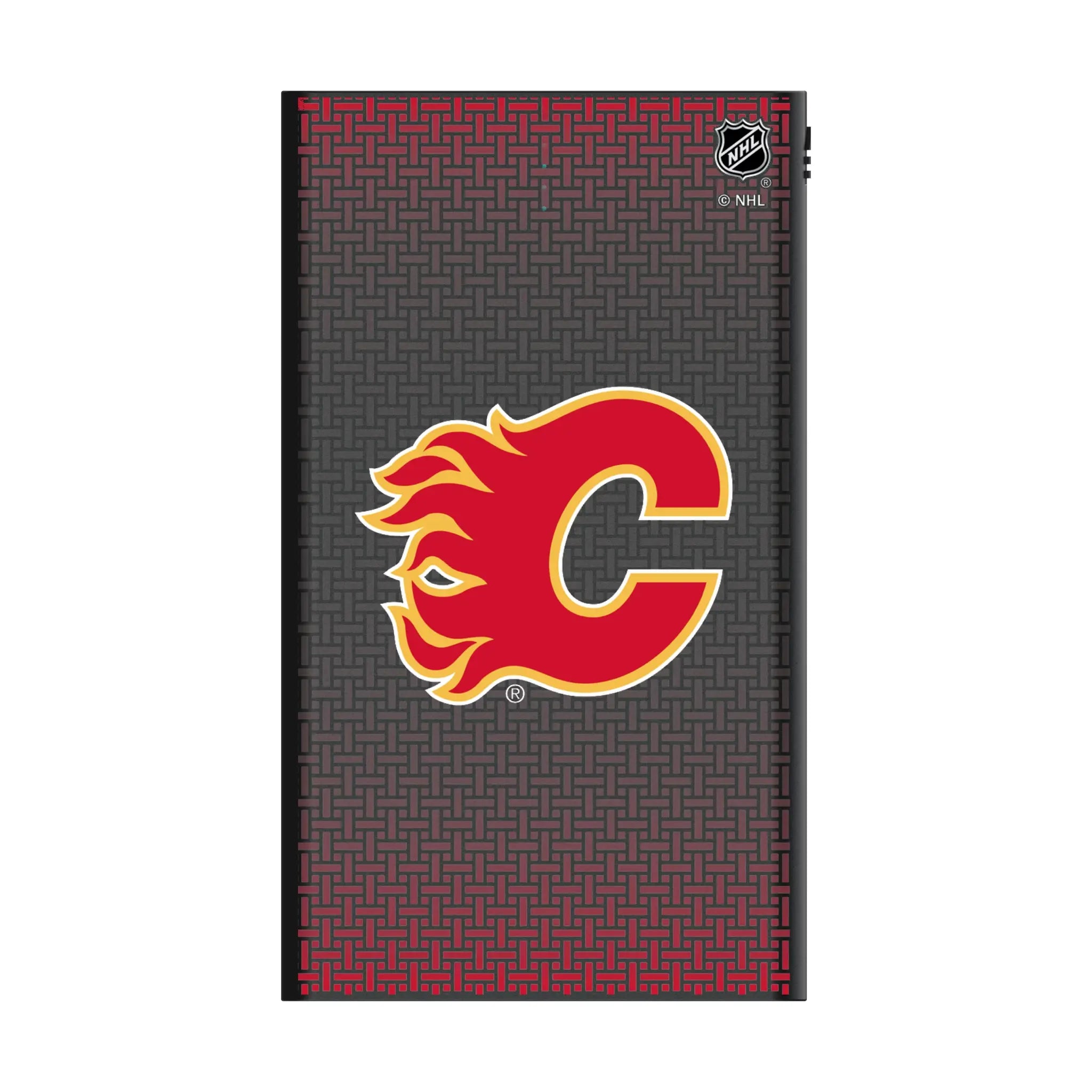 Calgary Flames Linen 5000mAh Flat Power Bank