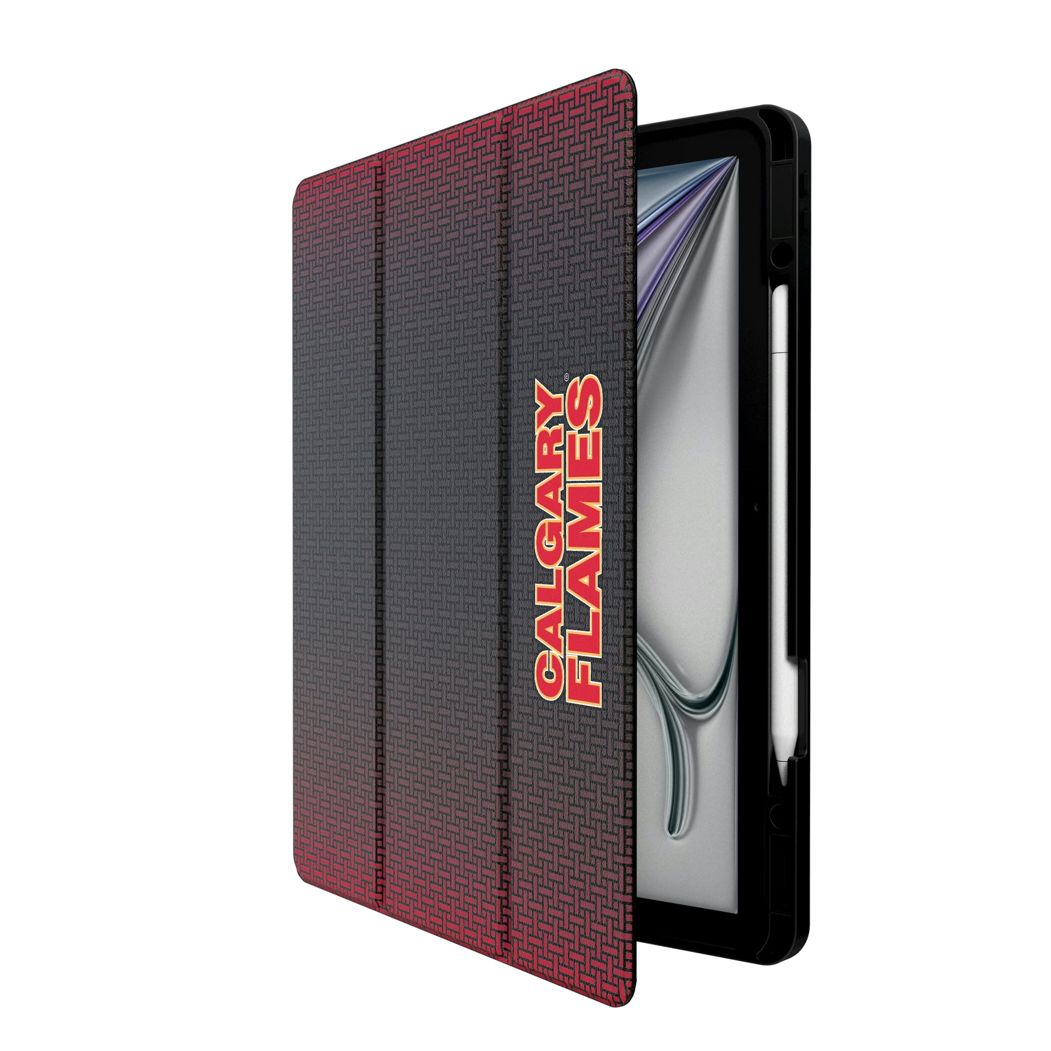 Calgary Flames Linen iPad Tablet Case for Apple iPad