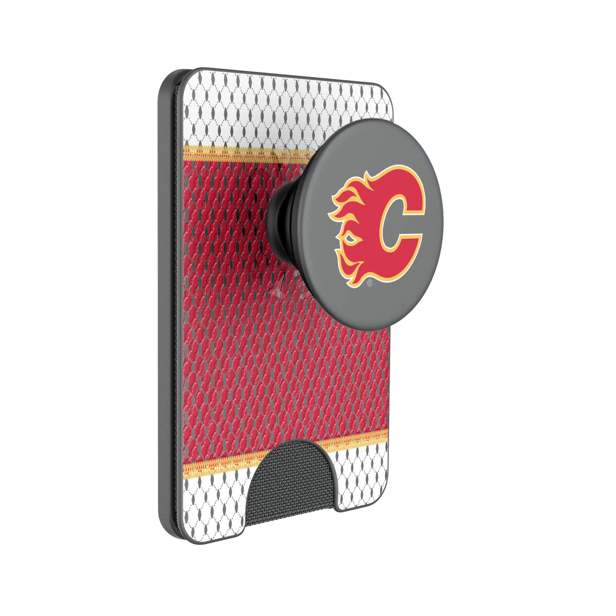 Calgary Flames Mesh Popsockets Wallet Magnetic