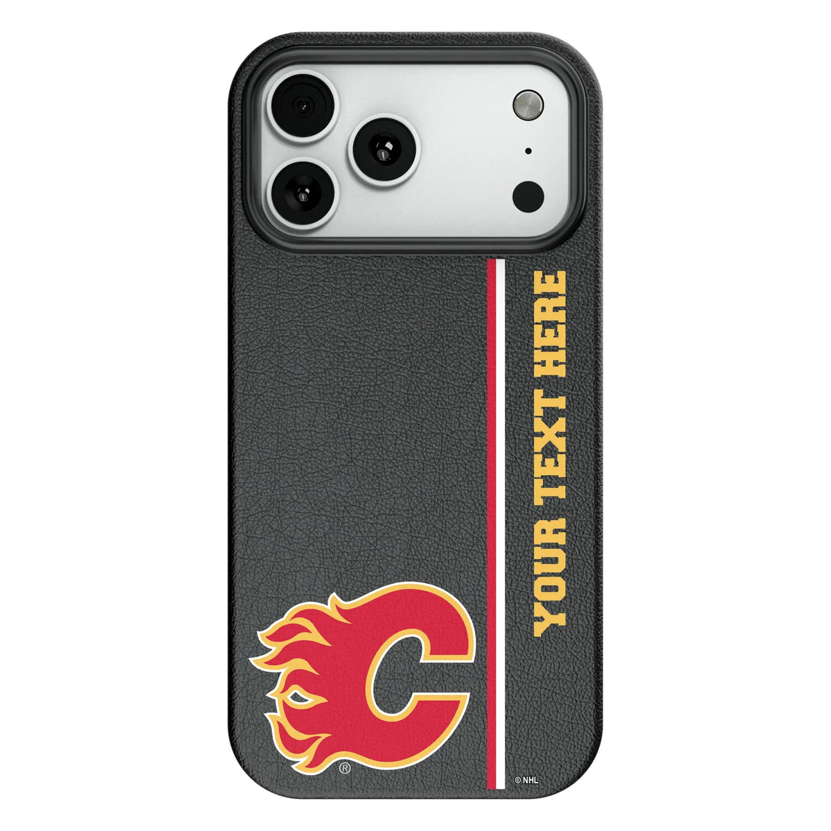 Calgary Flames Personalized Sidebard MagSafe Compatible Phone Case for Apple iPhone
