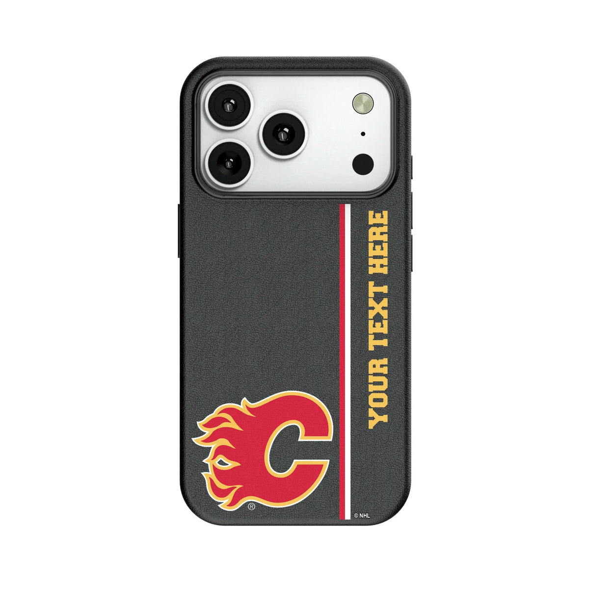 Calgary Flames Personalized Sidebard MagSafe Compatible Phone Case for Apple iPhone