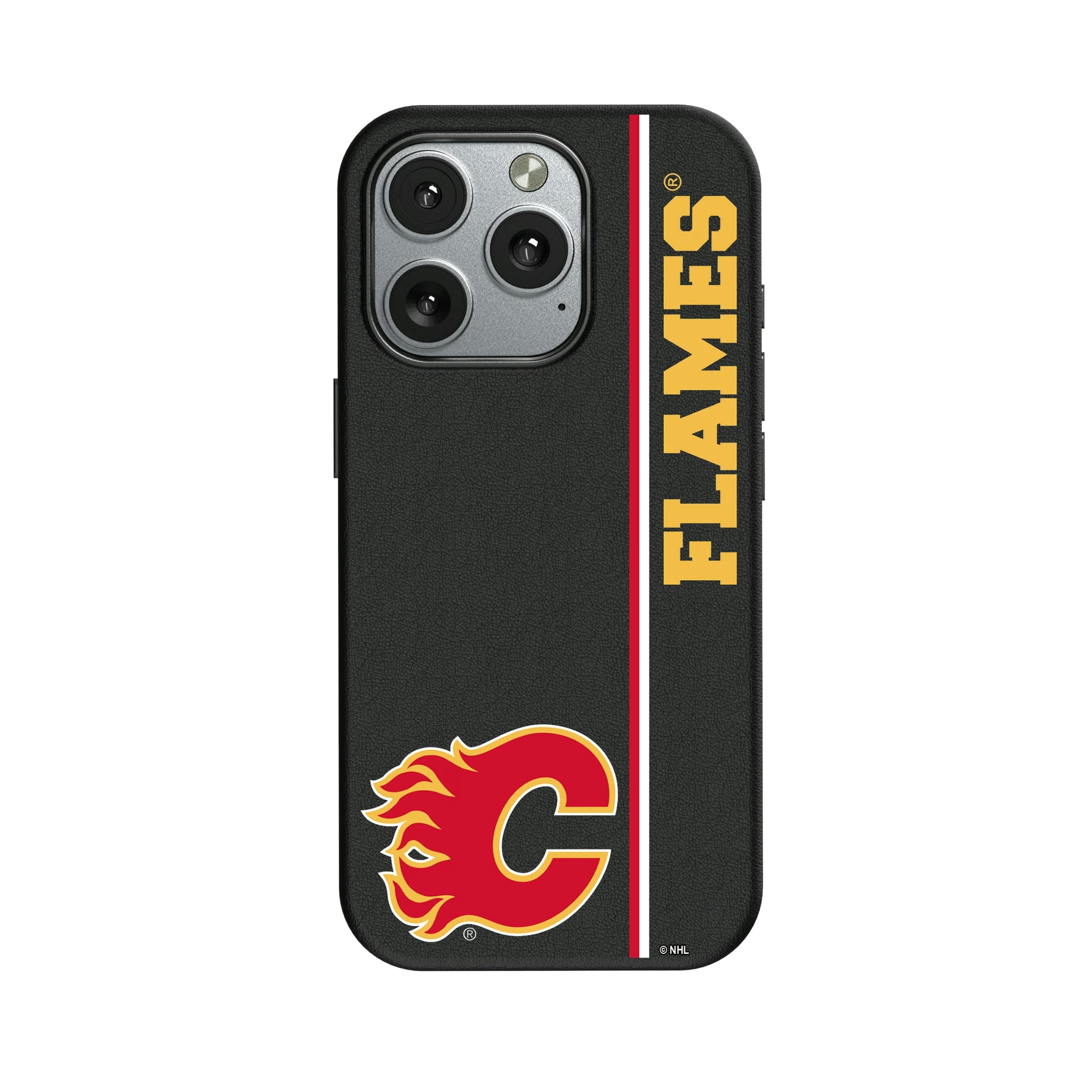 Calgary Flames Personalized Sidebard iPhone MagSafe Compatible Phone Case for Apple iPhone