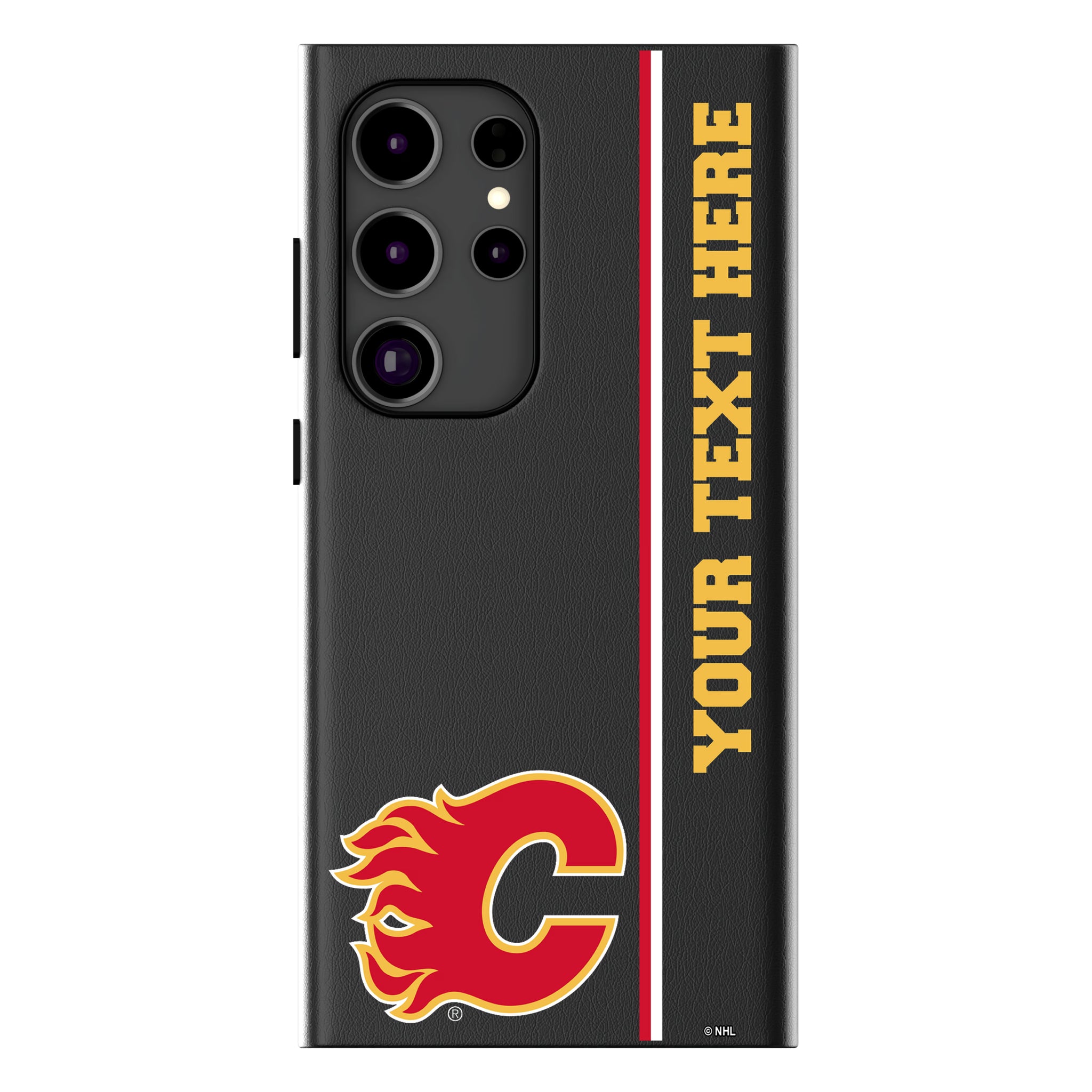 Calgary Flames Personalized Sidebard Galaxy MagSafe Compatible Phone Case for Samsung Galaxy