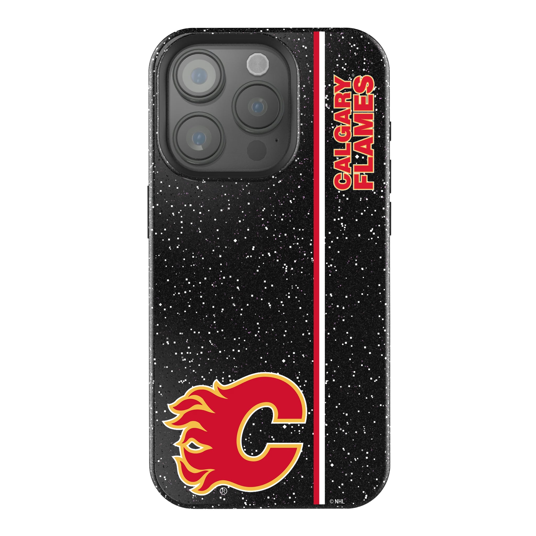 Calgary Flames Sidebar iPhone Bling Phone Case for Apple iPhone