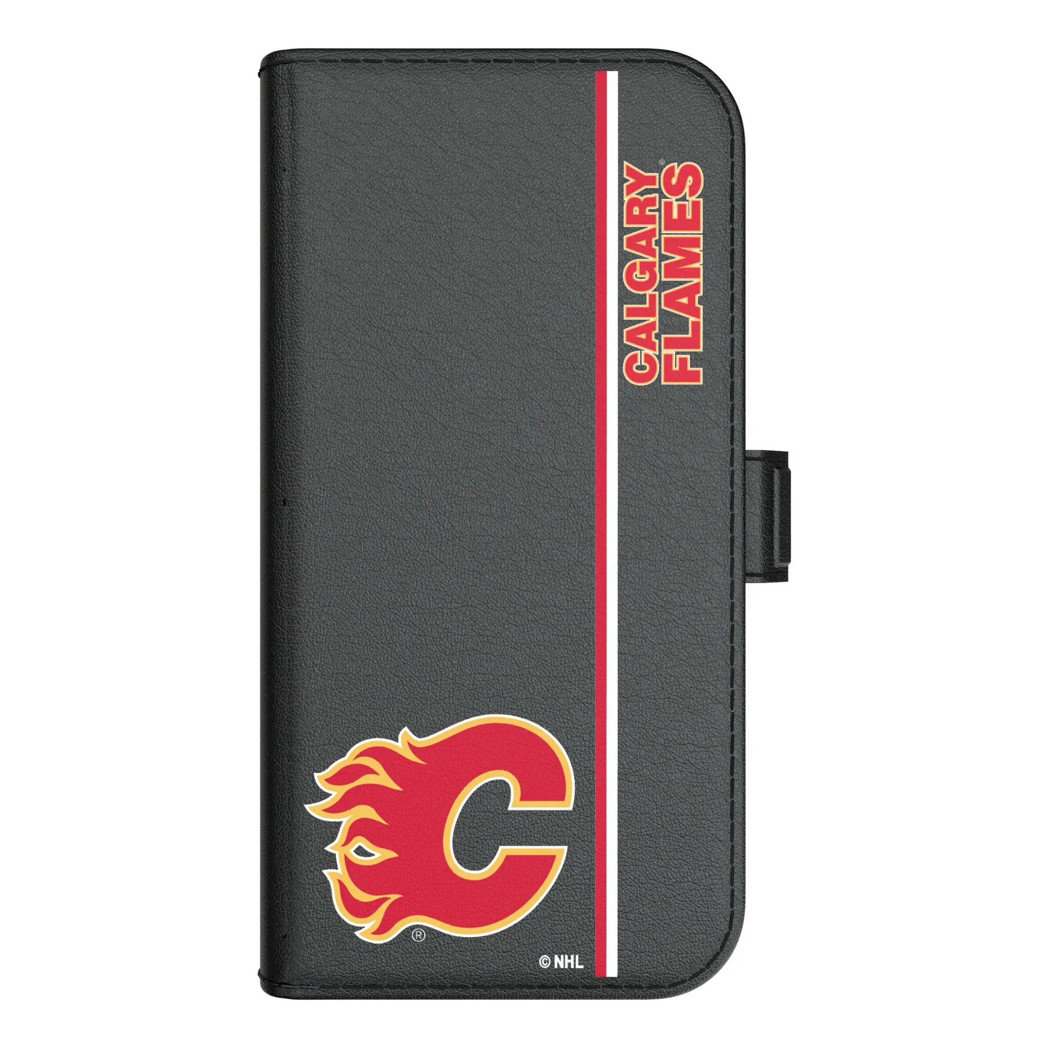 Calgary Flames Sidebar iPhone Folio Phone Case for Apple iPhone#Device_iPhone 17 Pro