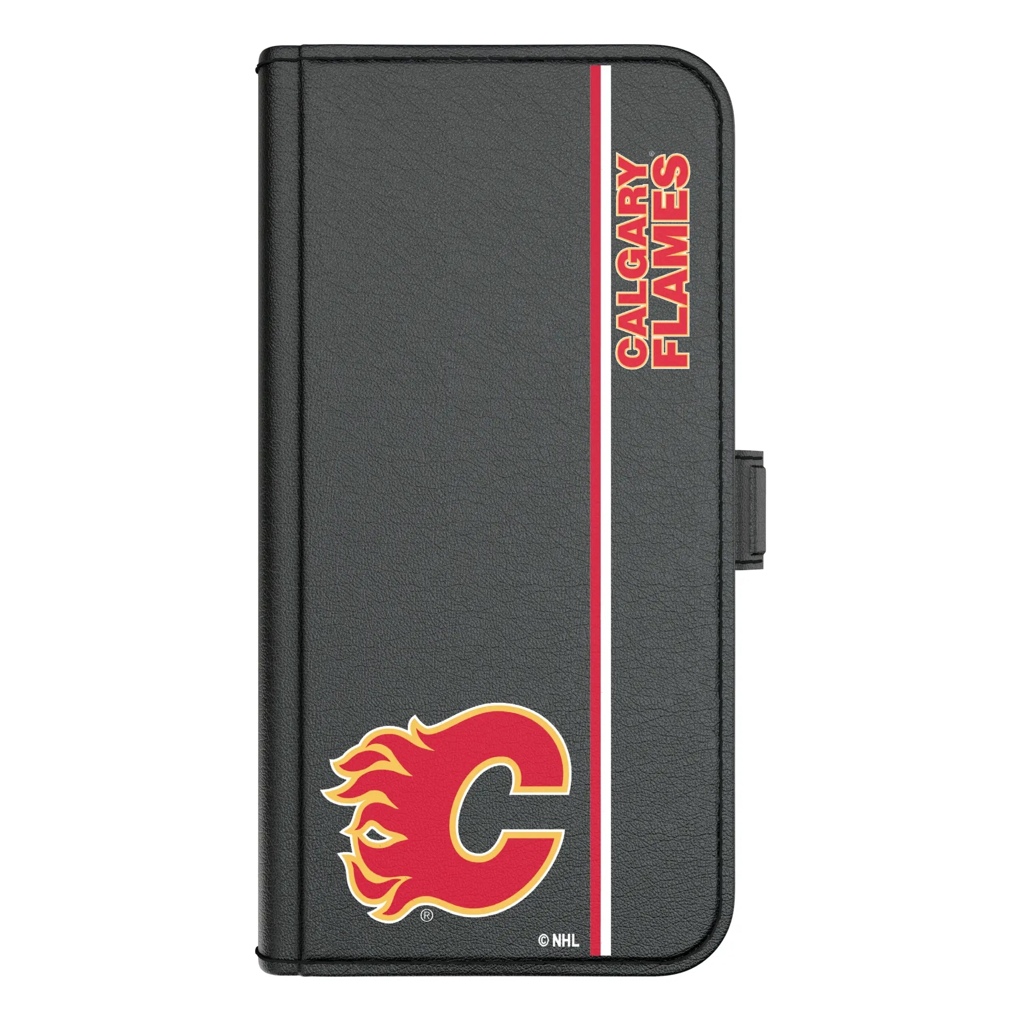 Calgary Flames Sidebar iPhone Folio Phone Case for Apple iPhone#Device_iPhone 17 Pro Max