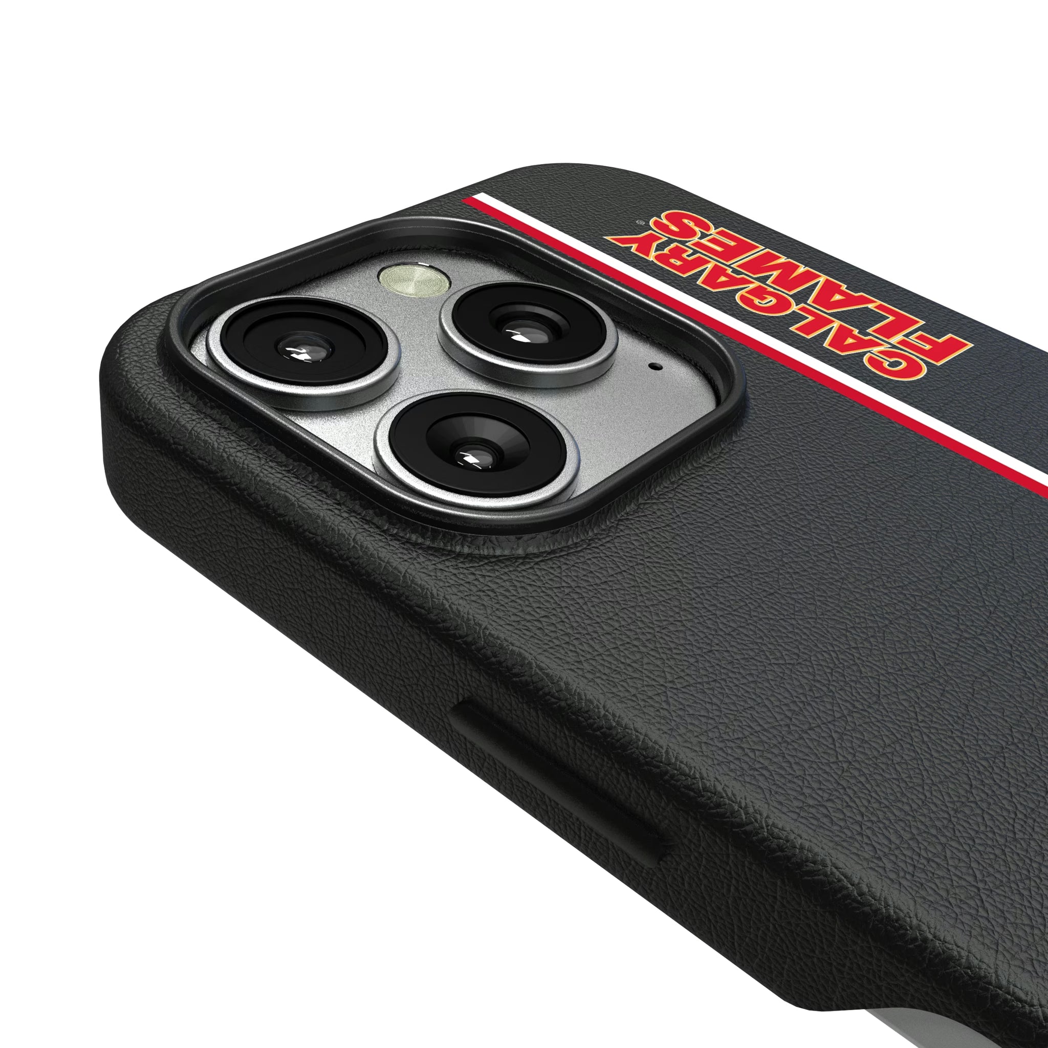 Calgary Flames Sidebar iPhone MagSafe Compatible Phone Case for Apple iPhone - Detail