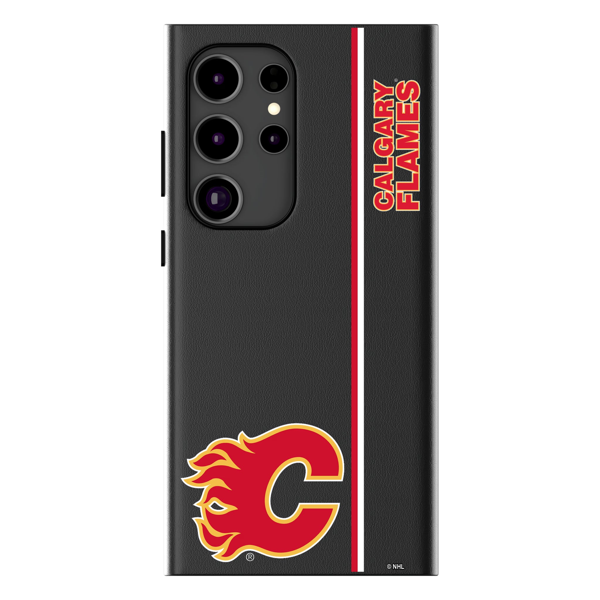 Calgary Flames Sidebar Galaxy MagSafe Compatible Phone Case for Samsung Galaxy