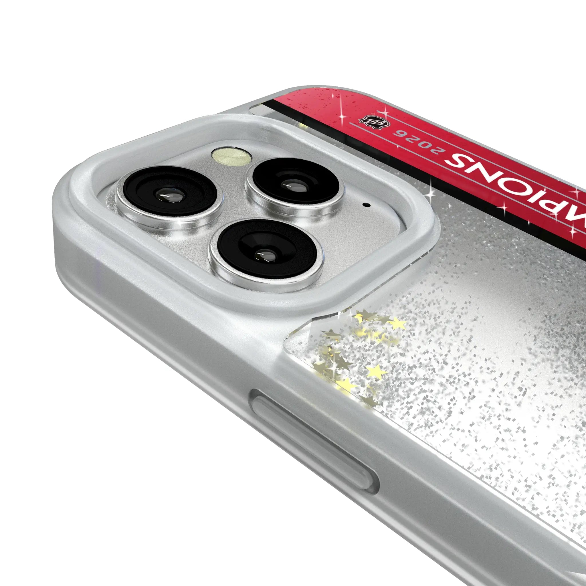 Carolina Hurricanes 2026 Stanley Cup iPhone Glitter Phone Case for Apple iPhone - Detail
