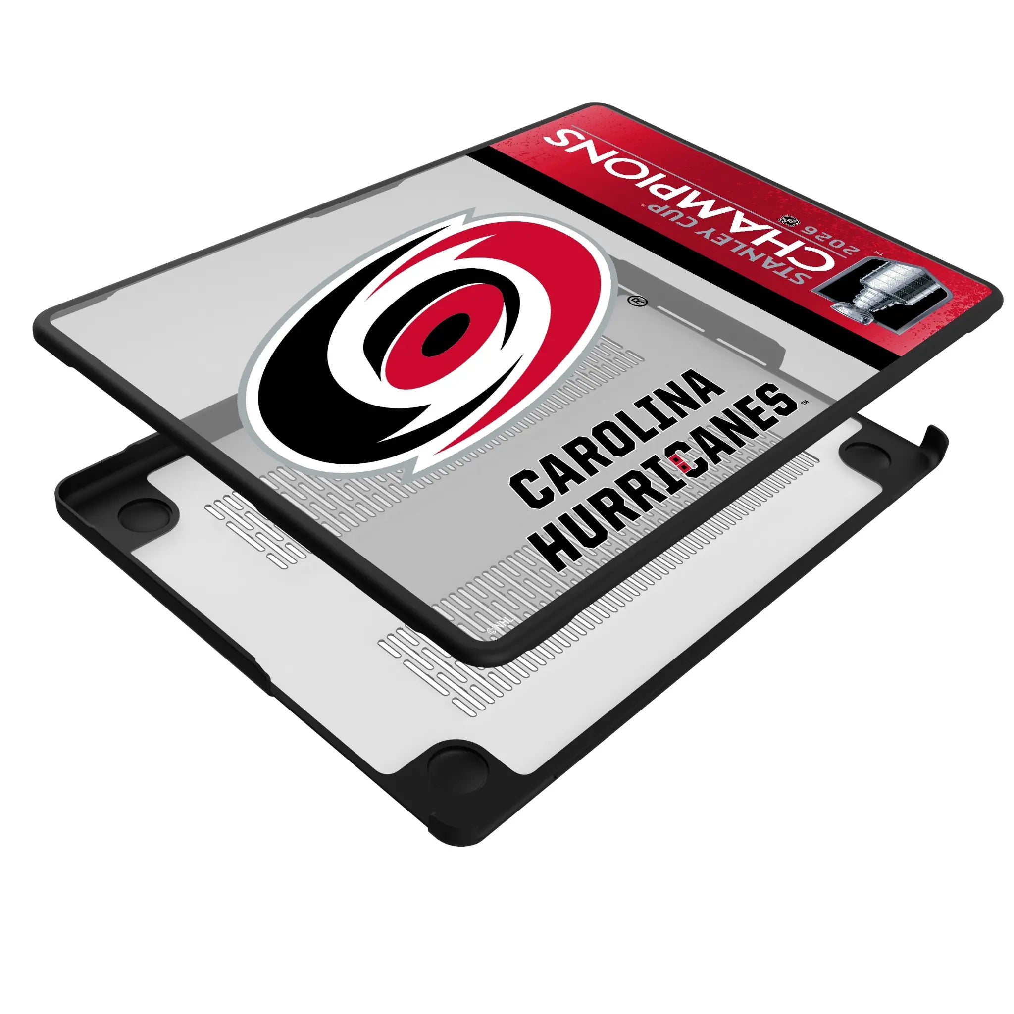 Carolina Hurricanes 2026 Stanley Cup MacBook Laptop Case for Apple MacBook - Isometric View