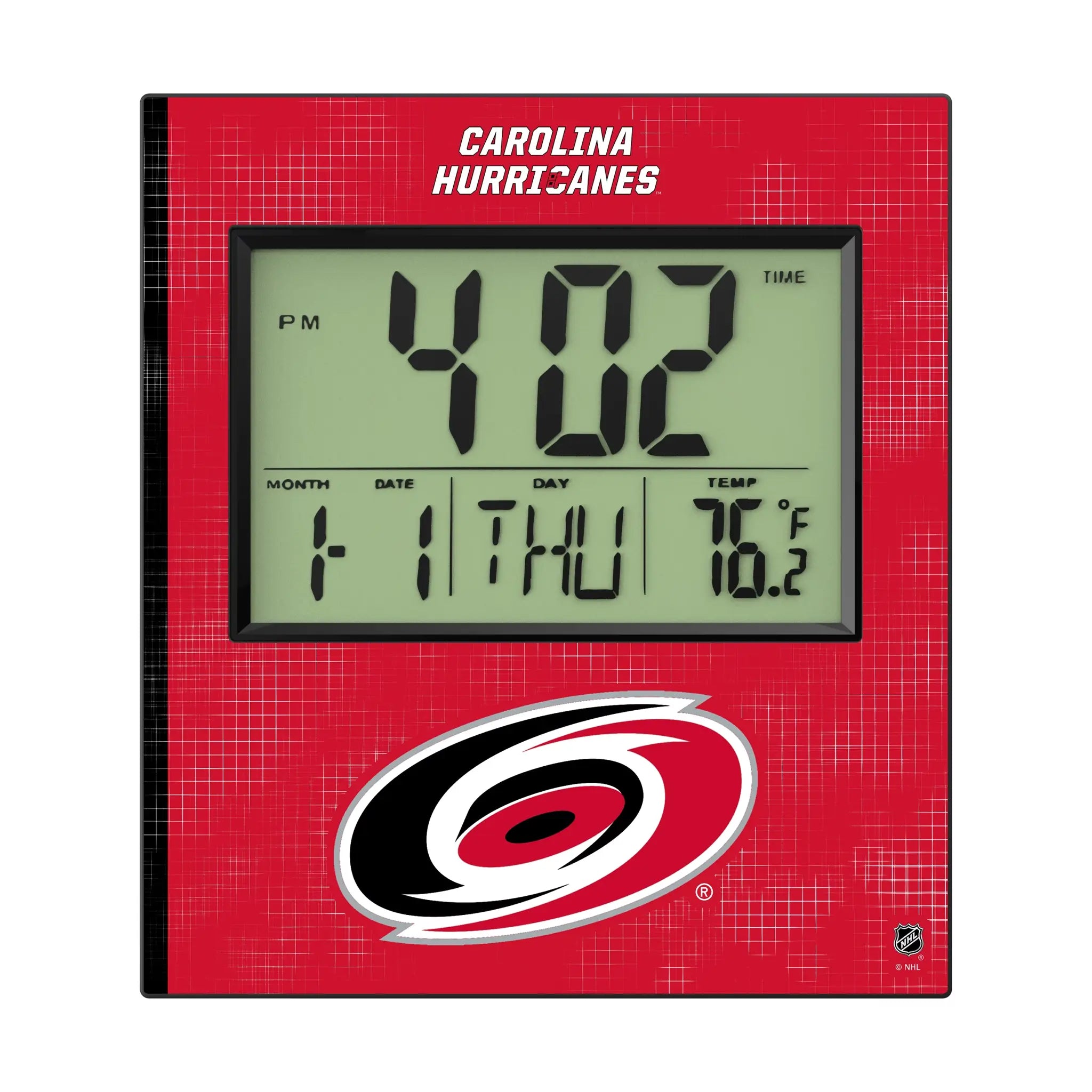 Carolina Hurricanes Hatch Wall Clock