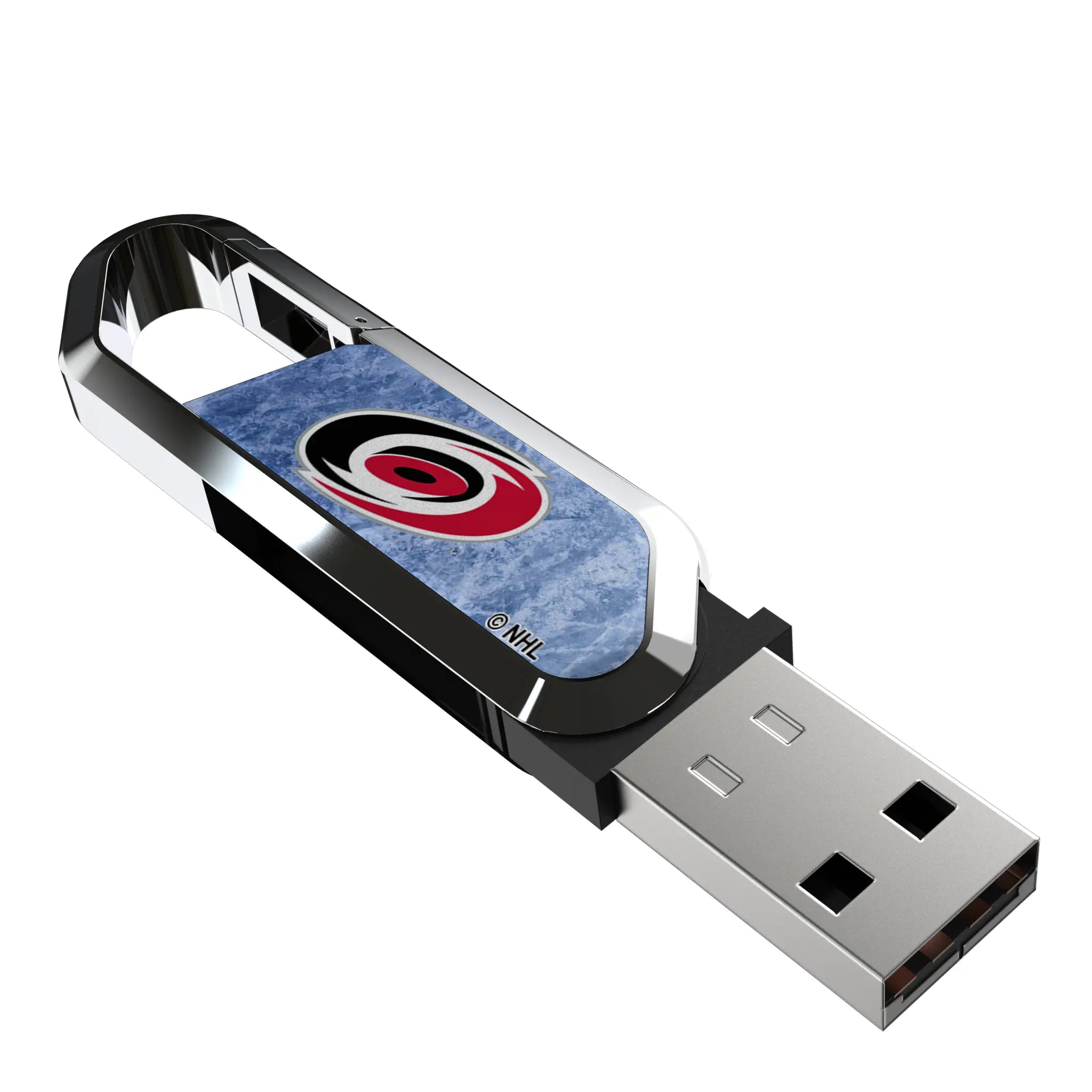 Carolina Hurricanes Ice Flood USB 64GB Clip Style Flash Drive