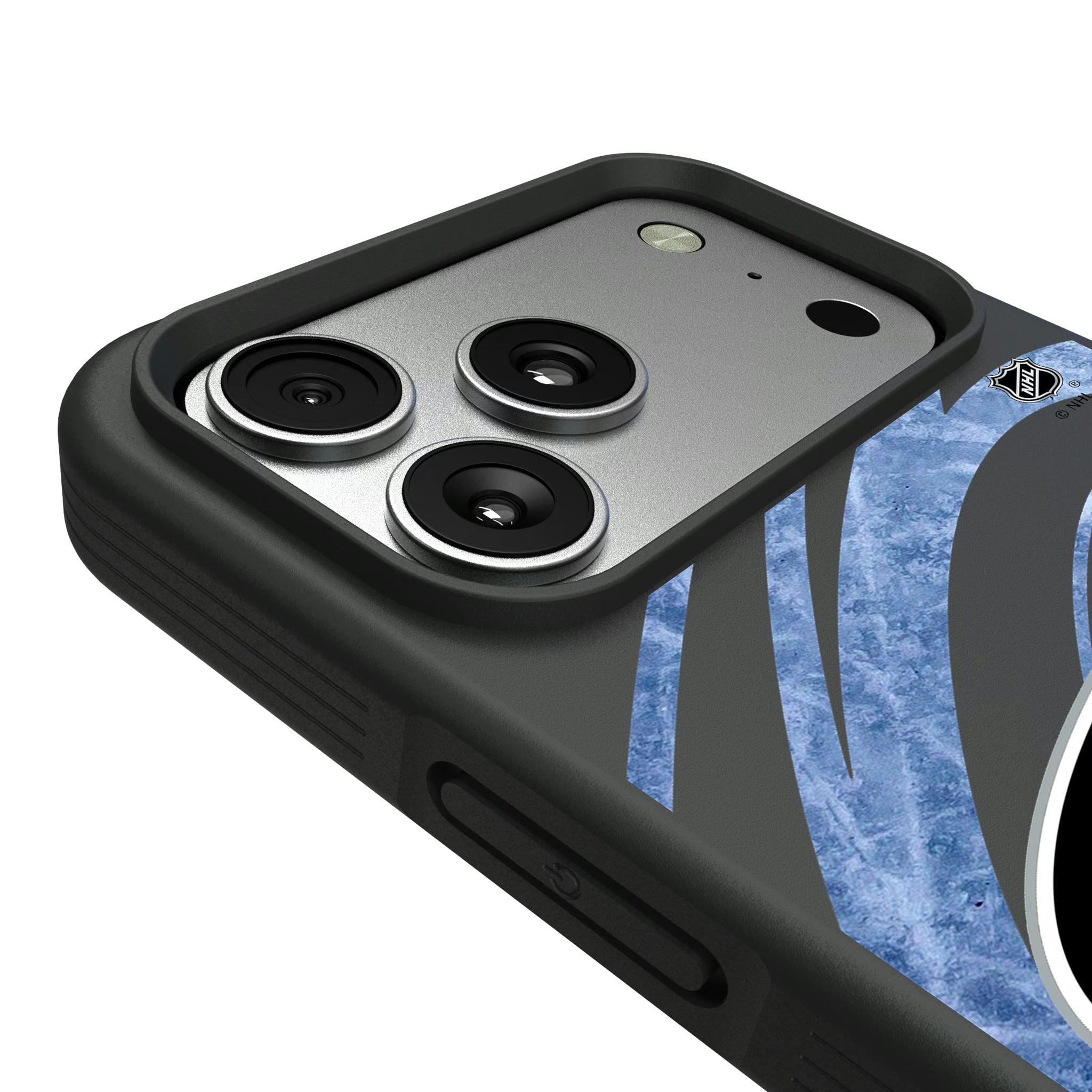 Carolina Hurricanes Ice Tilt iPhone Bump Phone Case for Apple iPhone - Detail#Device_iPhone 17 Pro Max