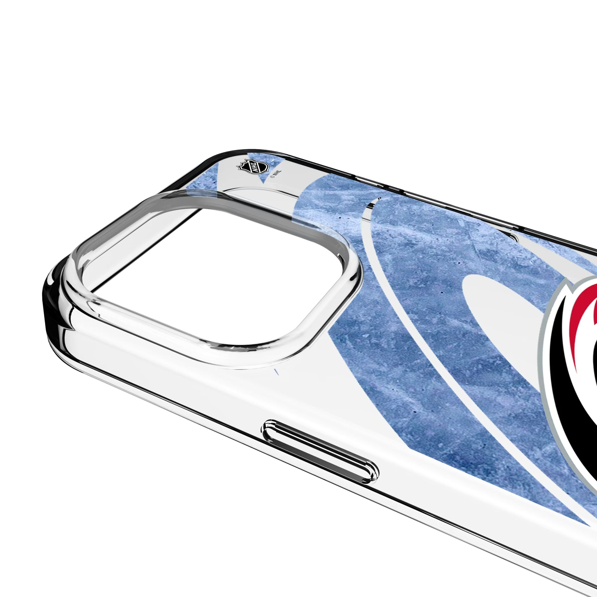 Carolina Hurricanes Ice Tilt iPhone Clear Phone Case for Apple iPhone - Detail