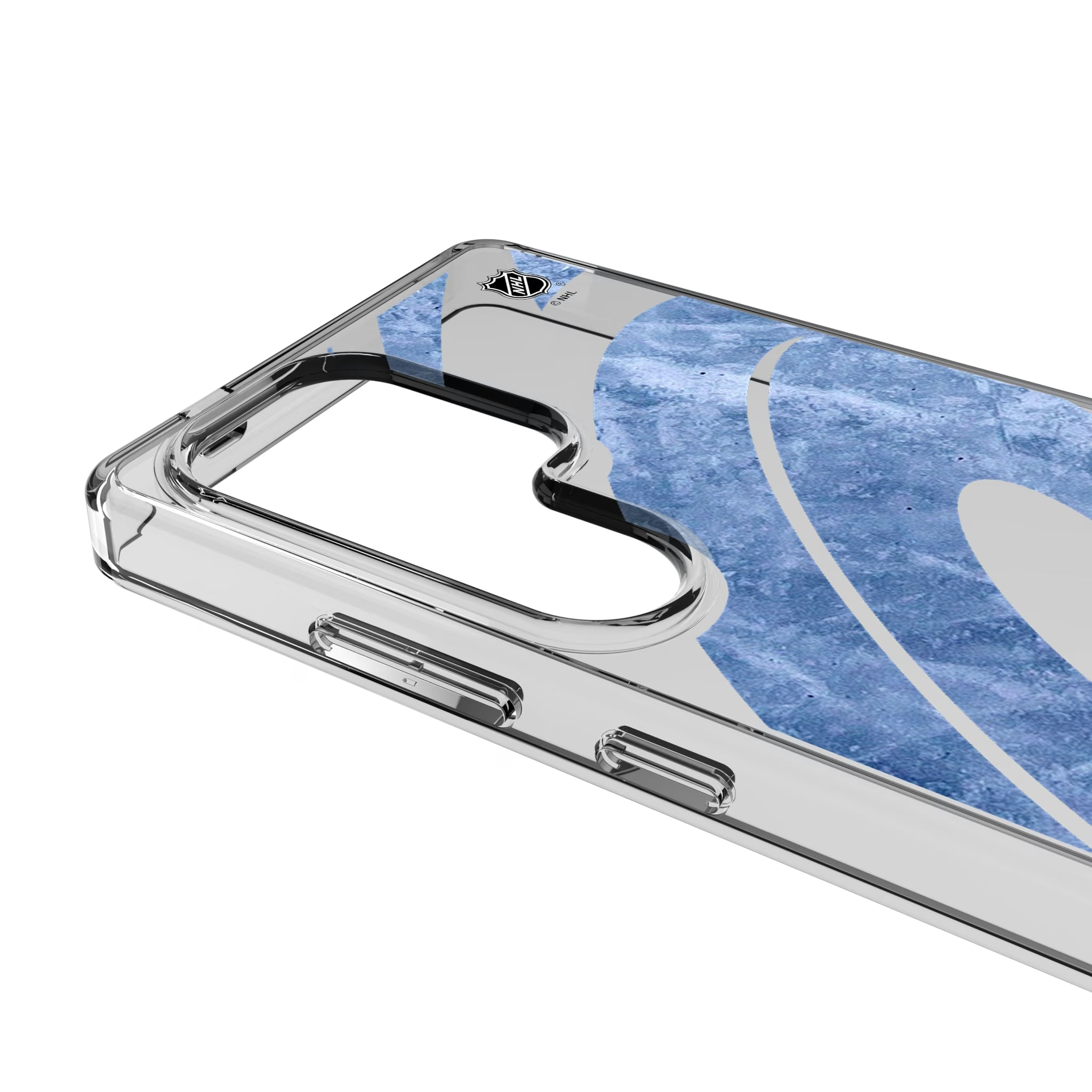 Carolina Hurricanes Ice Tilt Galaxy Clear Phone Case for Samsung Galaxy - Detail