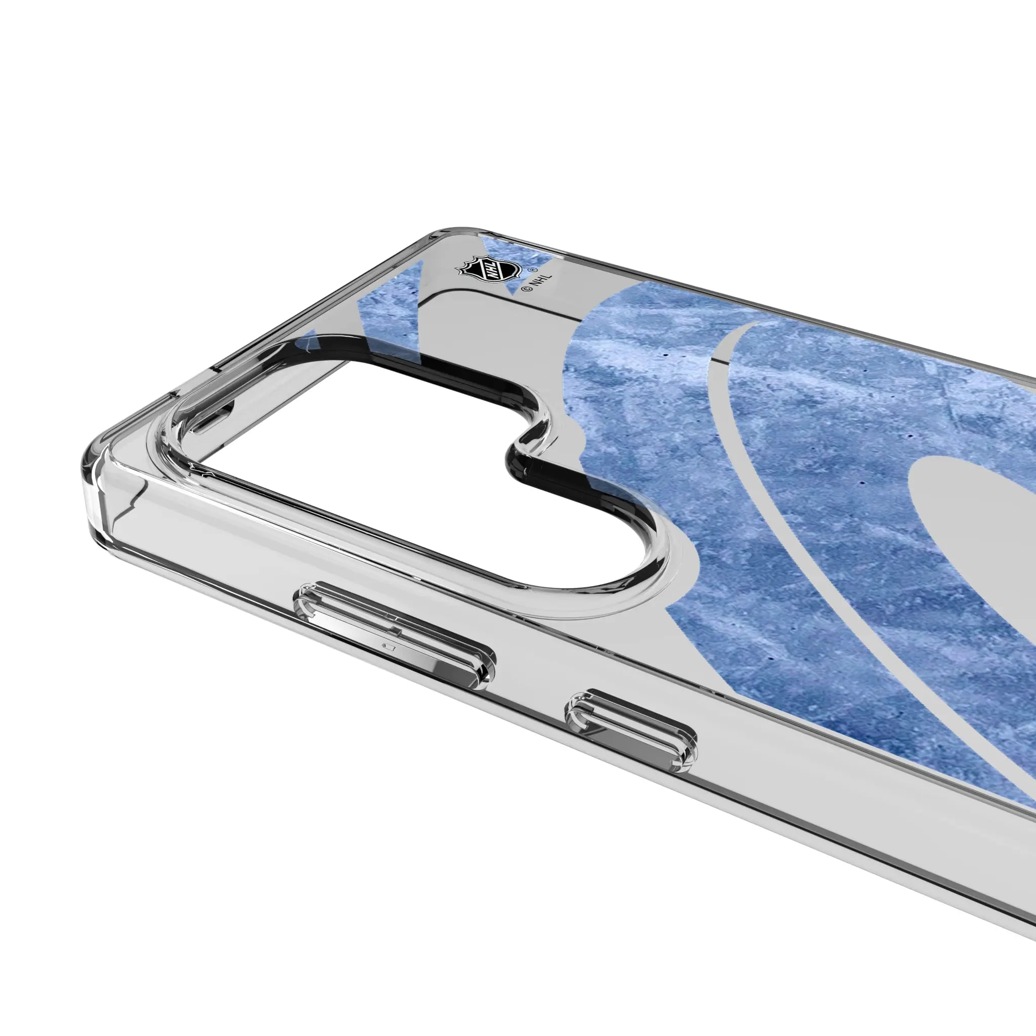 Carolina Hurricanes Ice Tilt Galaxy Clear Phone Case for Samsung Galaxy - Detail#Device_Galaxy S25 Ultra