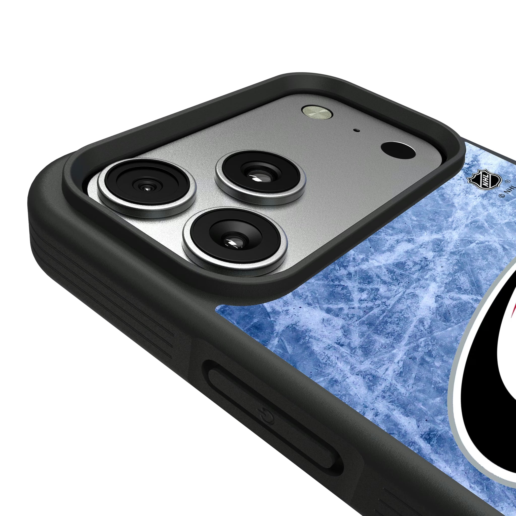 Carolina Hurricanes Ice Wordmark iPhone Bump Phone Case for Apple iPhone - Detail#Device_iPhone 17 Pro Max