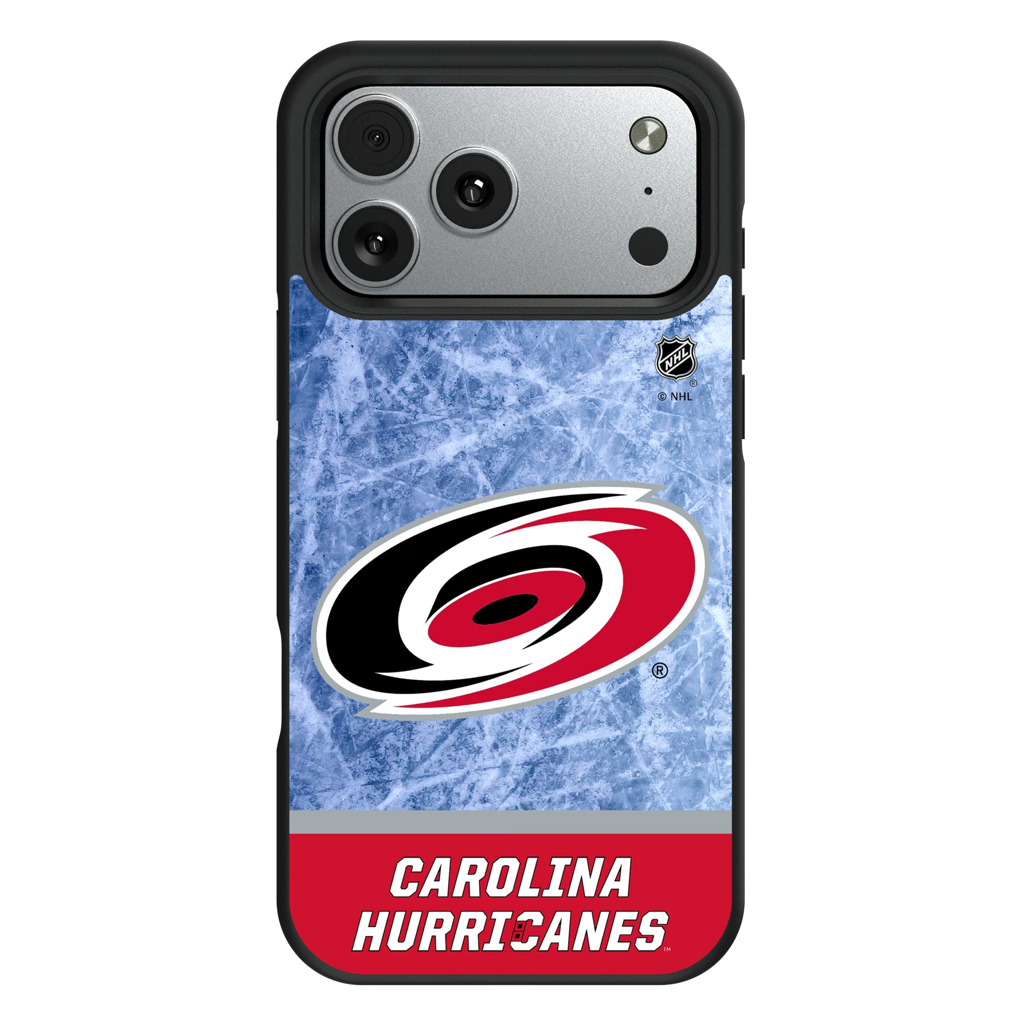 Carolina Hurricanes Ice Wordmark iPhone Bump Phone Case for Apple iPhone#Device_iPhone 17 Pro Max