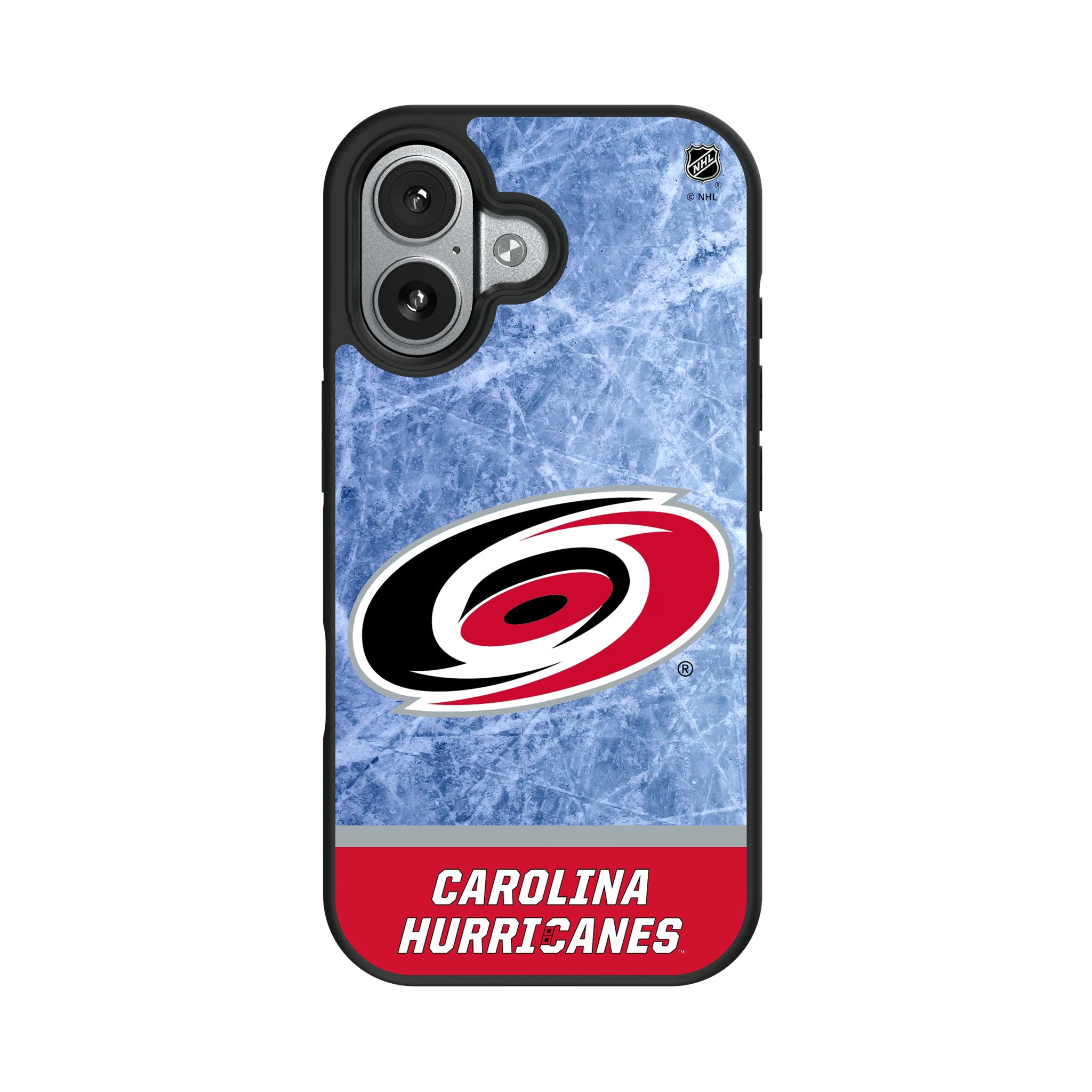 Carolina Hurricanes Ice Wordmark iPhone Bump Phone Case for Apple iPhone#Device_iPhone 17