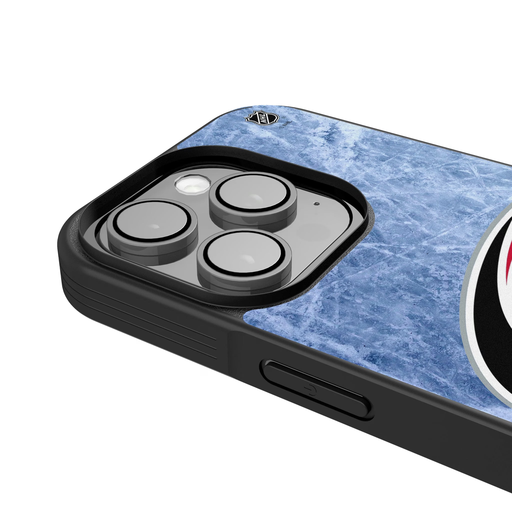 Carolina Hurricanes Ice Wordmark iPhone Bump Phone Case for Apple iPhone - Detail