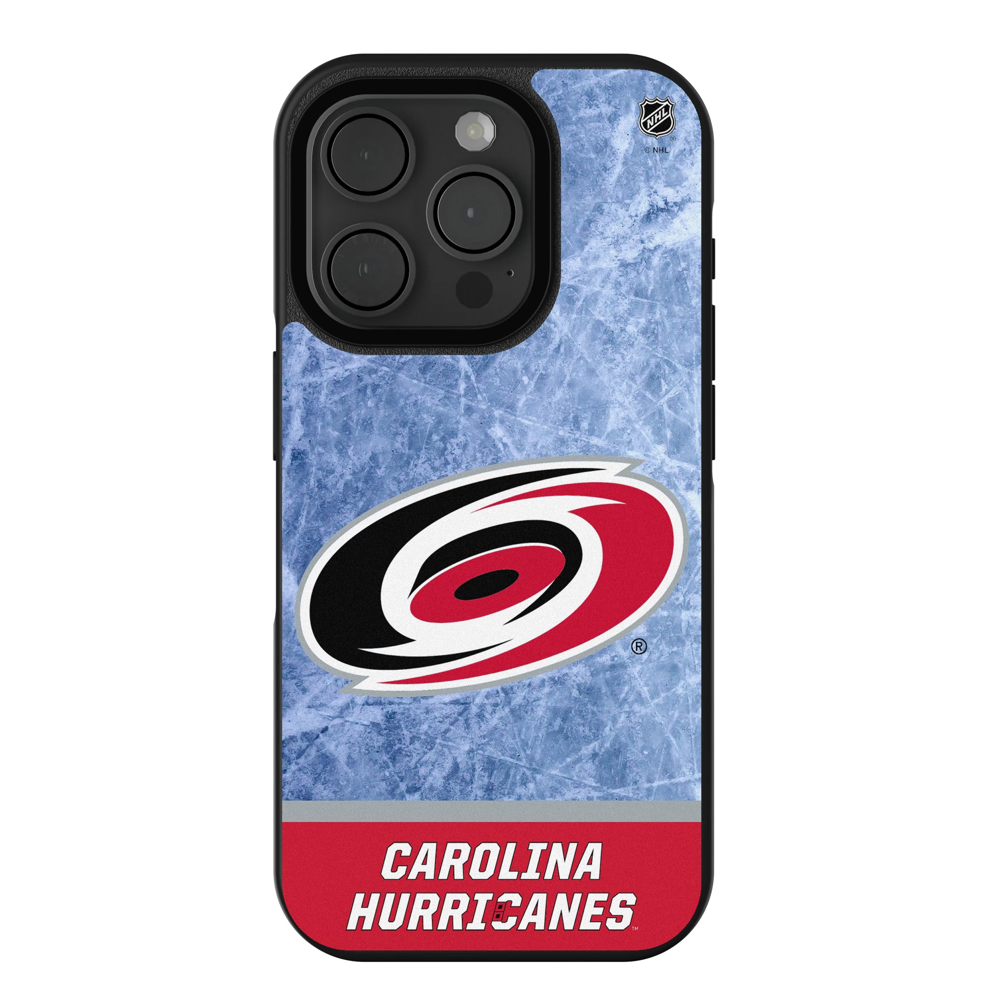 Carolina Hurricanes Ice Wordmark iPhone Bump Phone Case for Apple iPhone