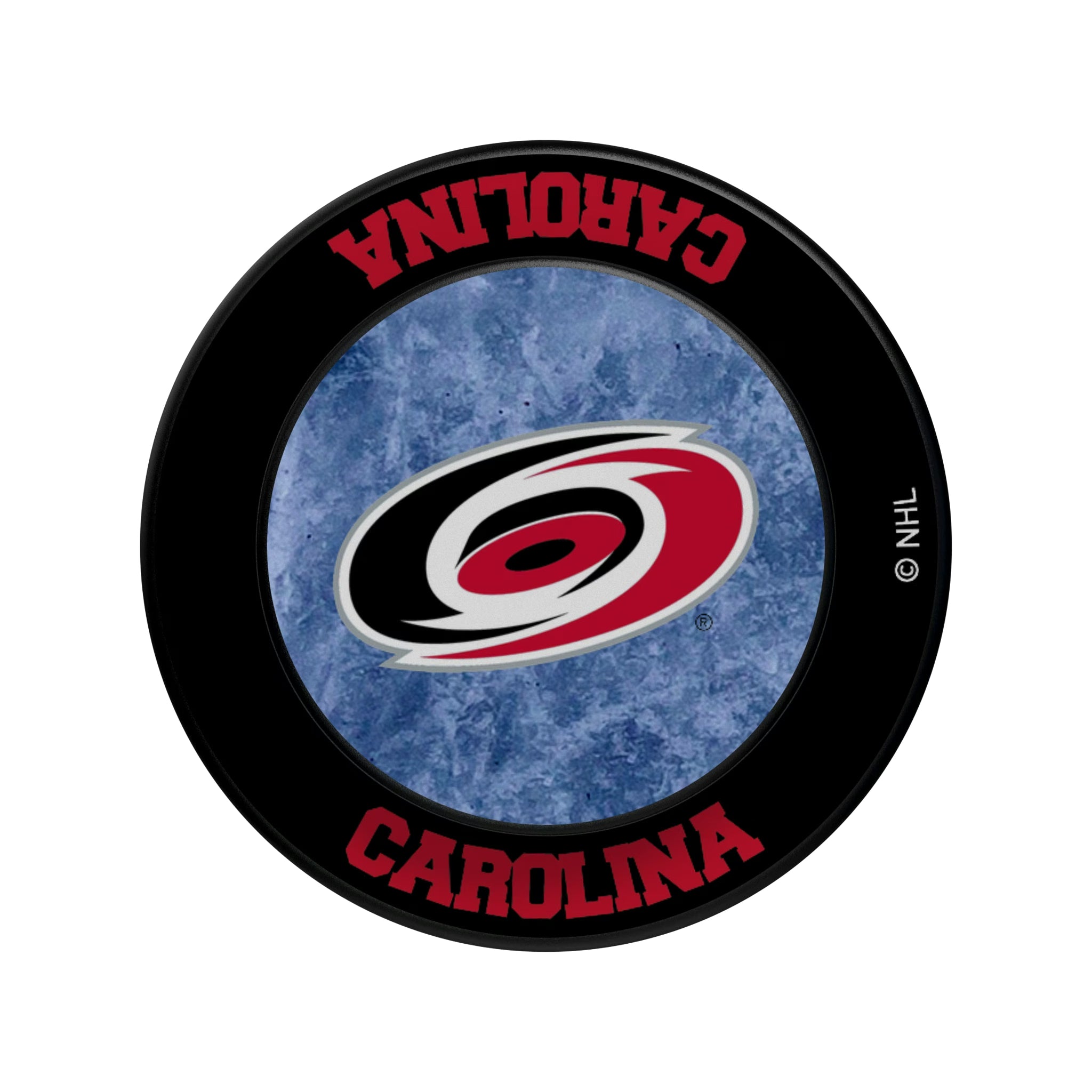 Carolina Hurricanes Ice Wordmark Popsockets Round Magnetic