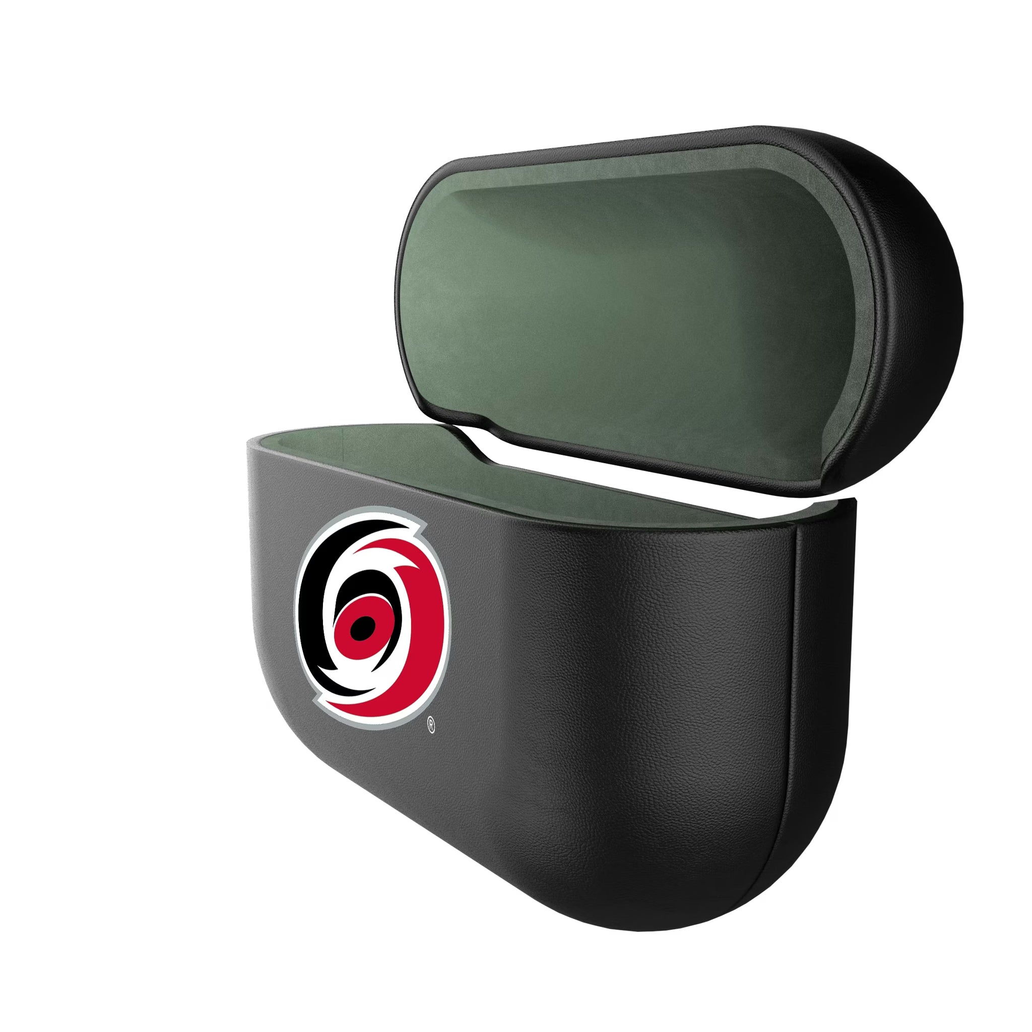 Carolina Hurricanes Insignia AirPods AirPod Case Cover - Isometric View#Device_AirPods Pro 1st Gen