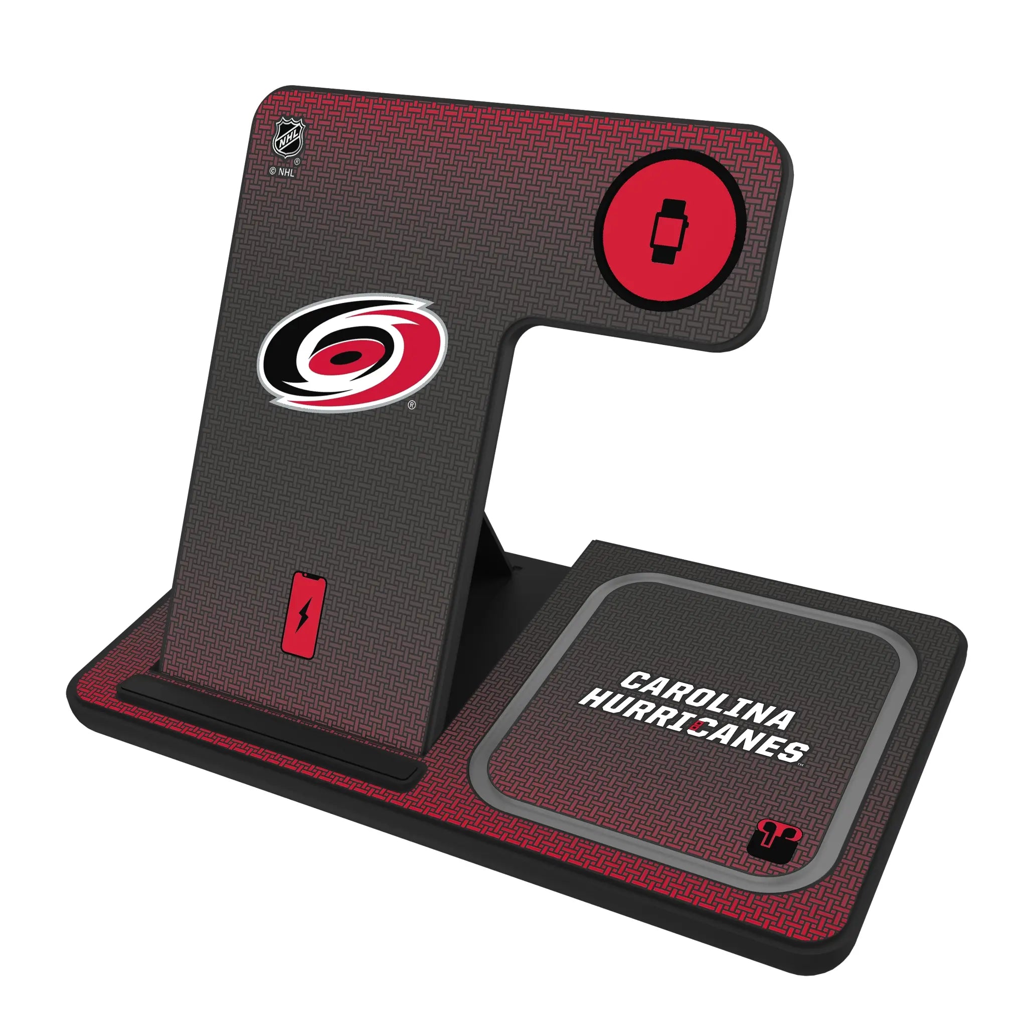 Carolina Hurricanes Linen 3 in 1 Charging Station