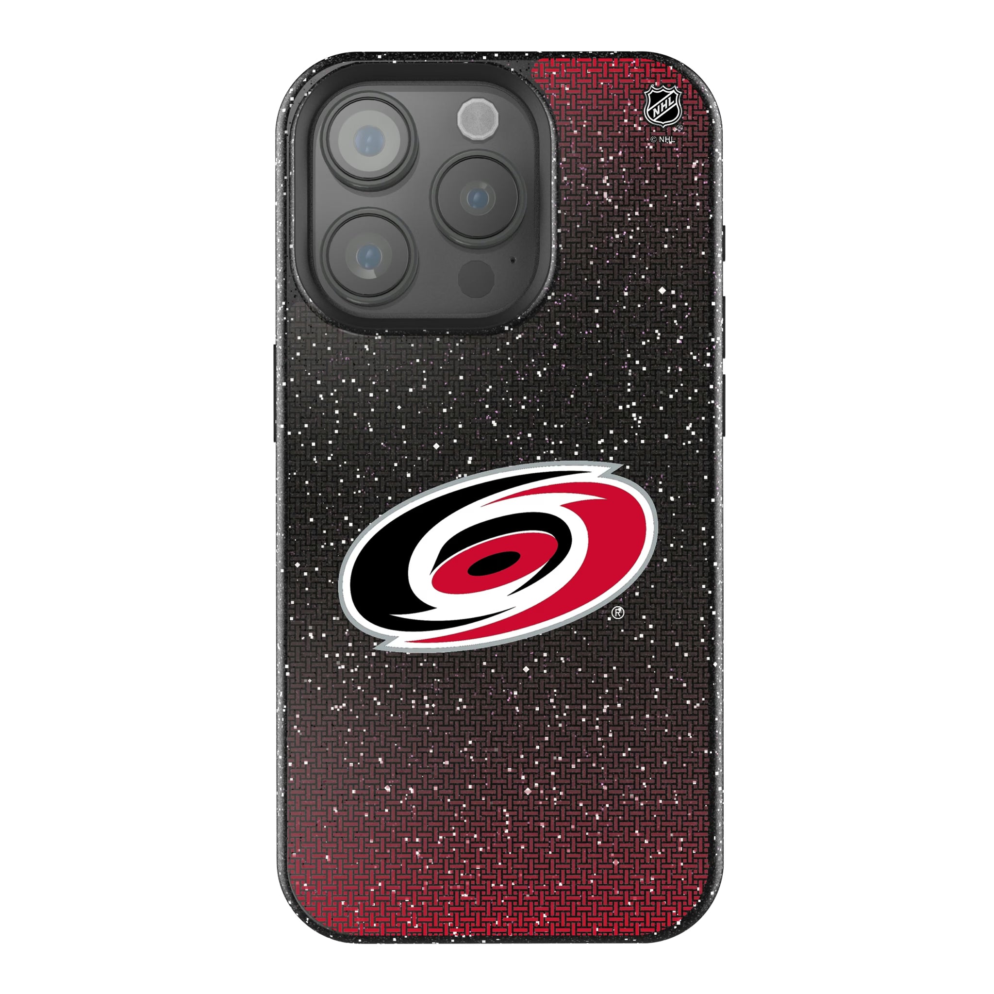 Carolina Hurricanes Linen iPhone Bling Phone Case for Apple iPhone