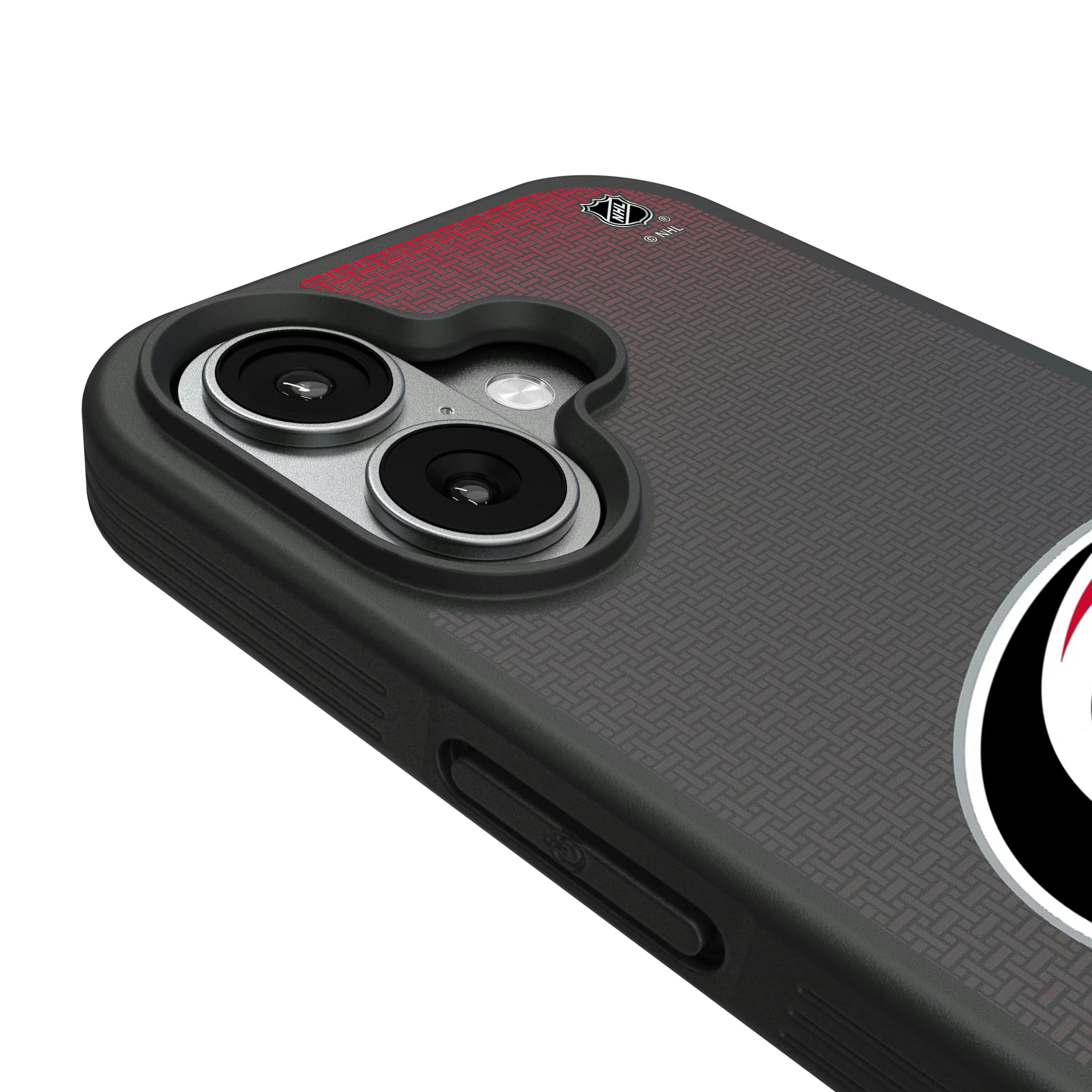 Carolina Hurricanes Linen iPhone Bump Phone Case for Apple iPhone - Detail#Device_iPhone 17