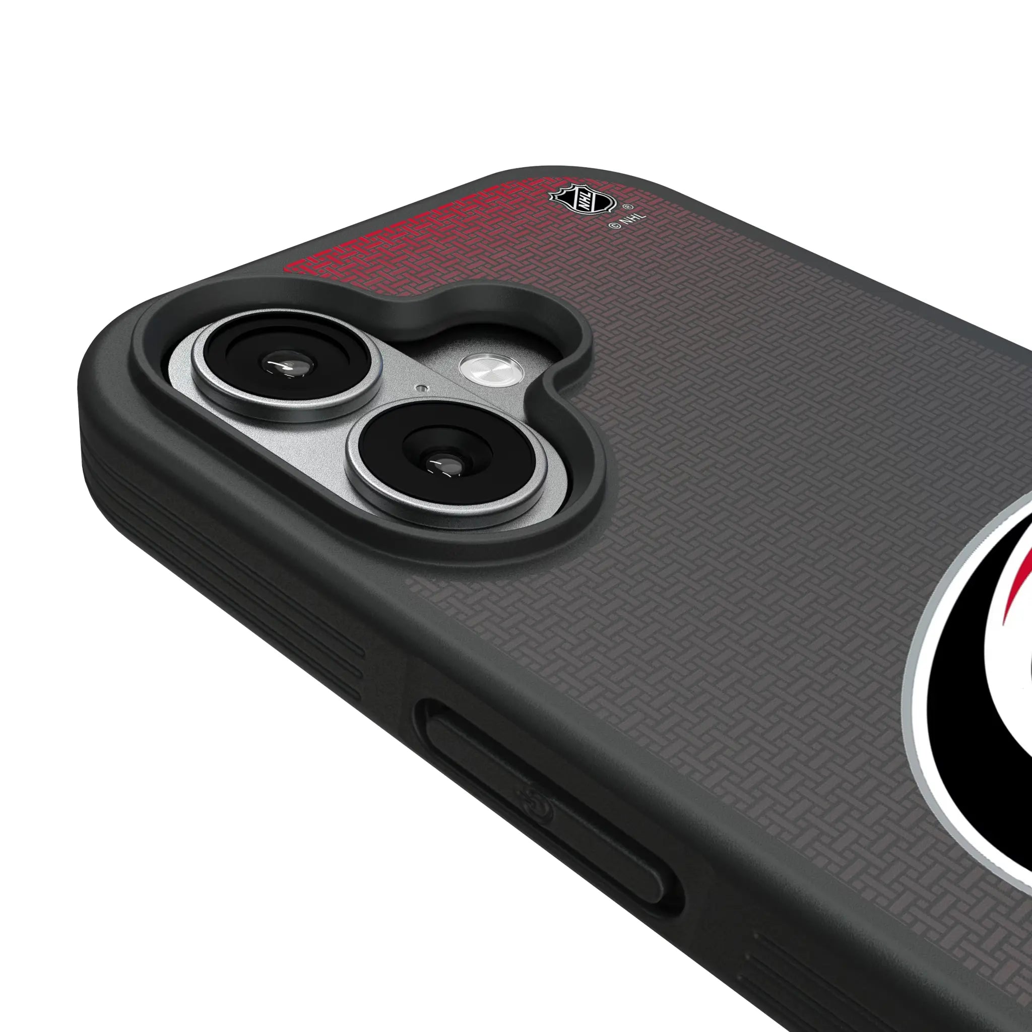Carolina Hurricanes Linen iPhone Bump Phone Case for Apple iPhone - Detail#Device_iPhone 17