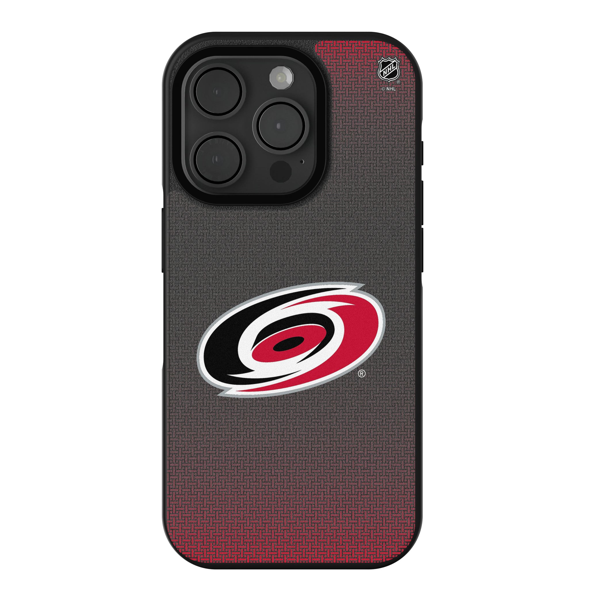 Carolina Hurricanes Linen iPhone Bump Phone Case for Apple iPhone