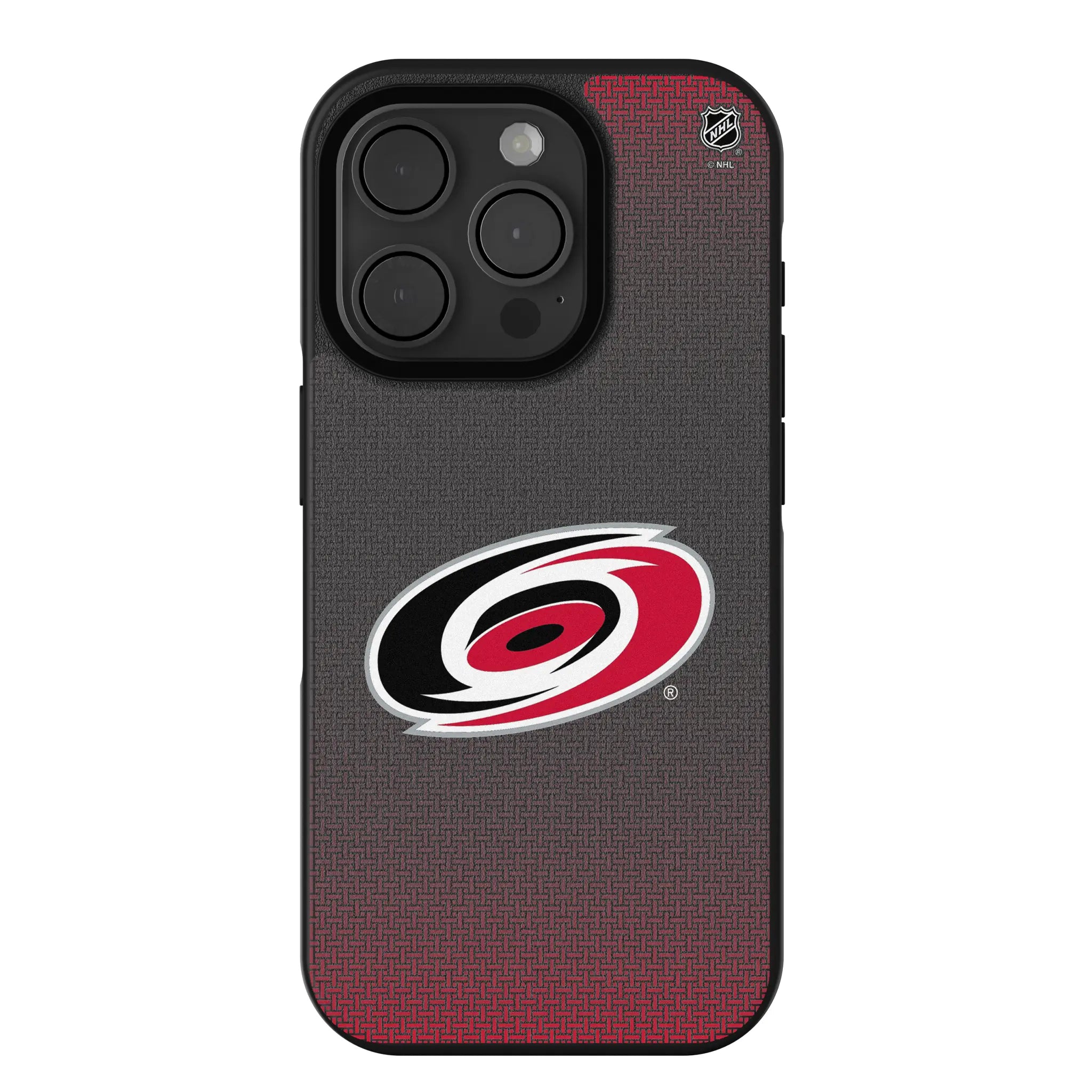 Carolina Hurricanes Linen iPhone Bump Phone Case for Apple iPhone
