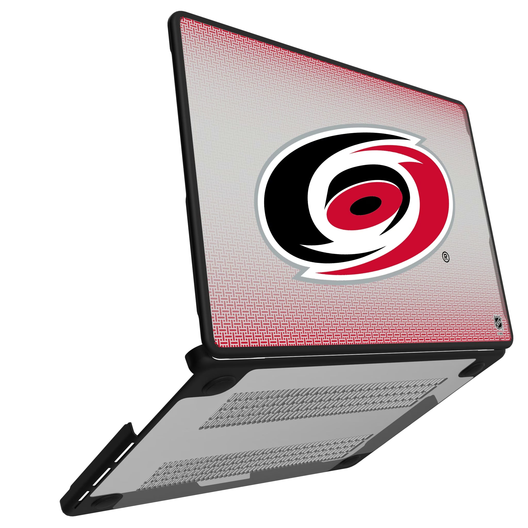 Carolina Hurricanes Linen MacBook Laptop Case for Apple MacBook#Device_MacBook Pro (14-inch, 2021) / MacBook Pro (14-inch, 2023) / MacBook Pro (14-inch, 2024)