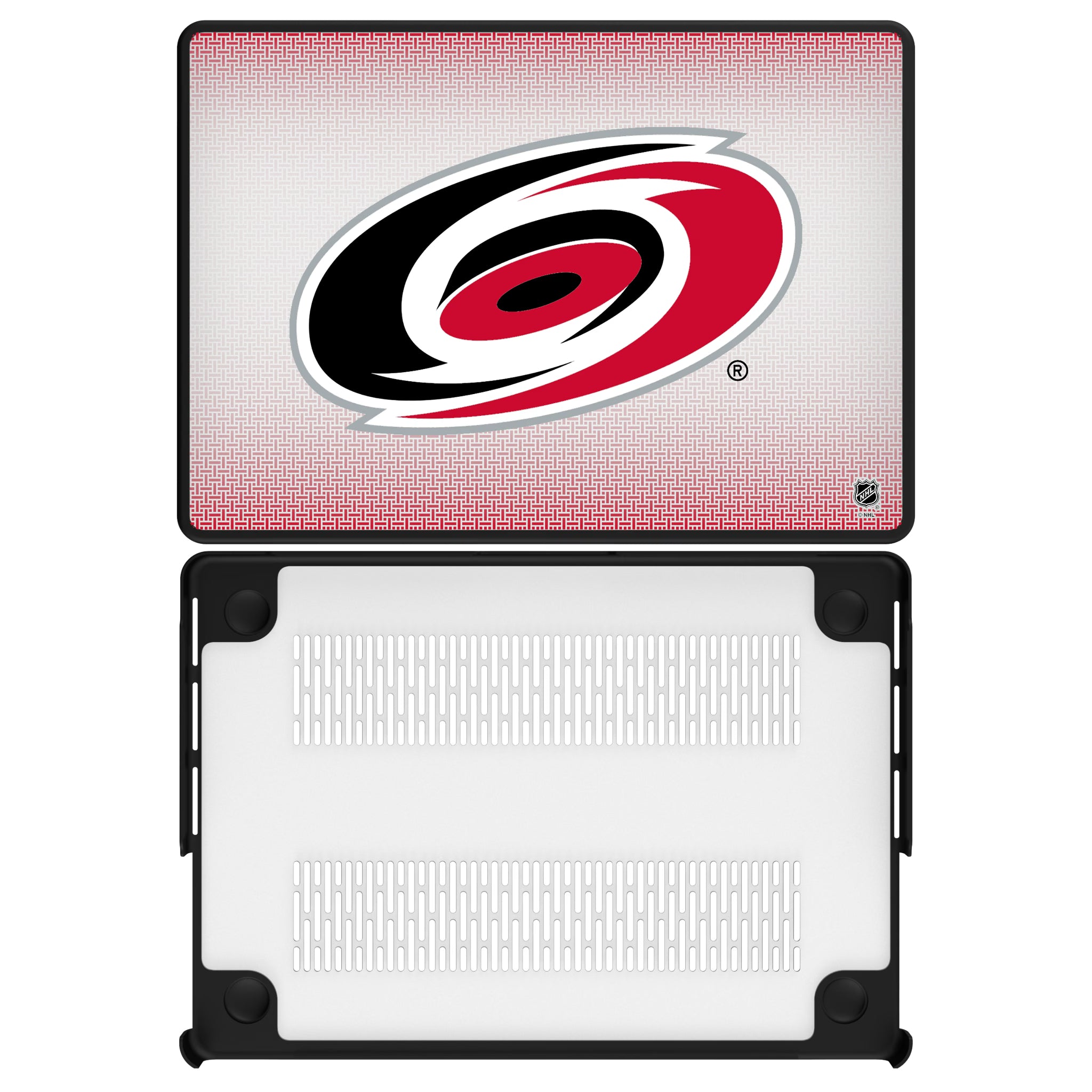 Carolina Hurricanes Linen MacBook Laptop Case for Apple MacBook#Device_MacBook Pro (14-inch, 2021) / MacBook Pro (14-inch, 2023) / MacBook Pro (14-inch, 2024)