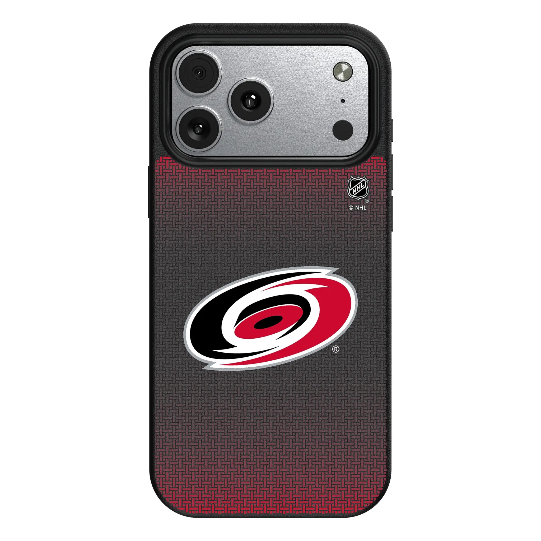 Carolina Hurricanes Linen iPhone MagSafe Compatible Phone Case for Apple iPhone#Device_iPhone 17 Pro Max