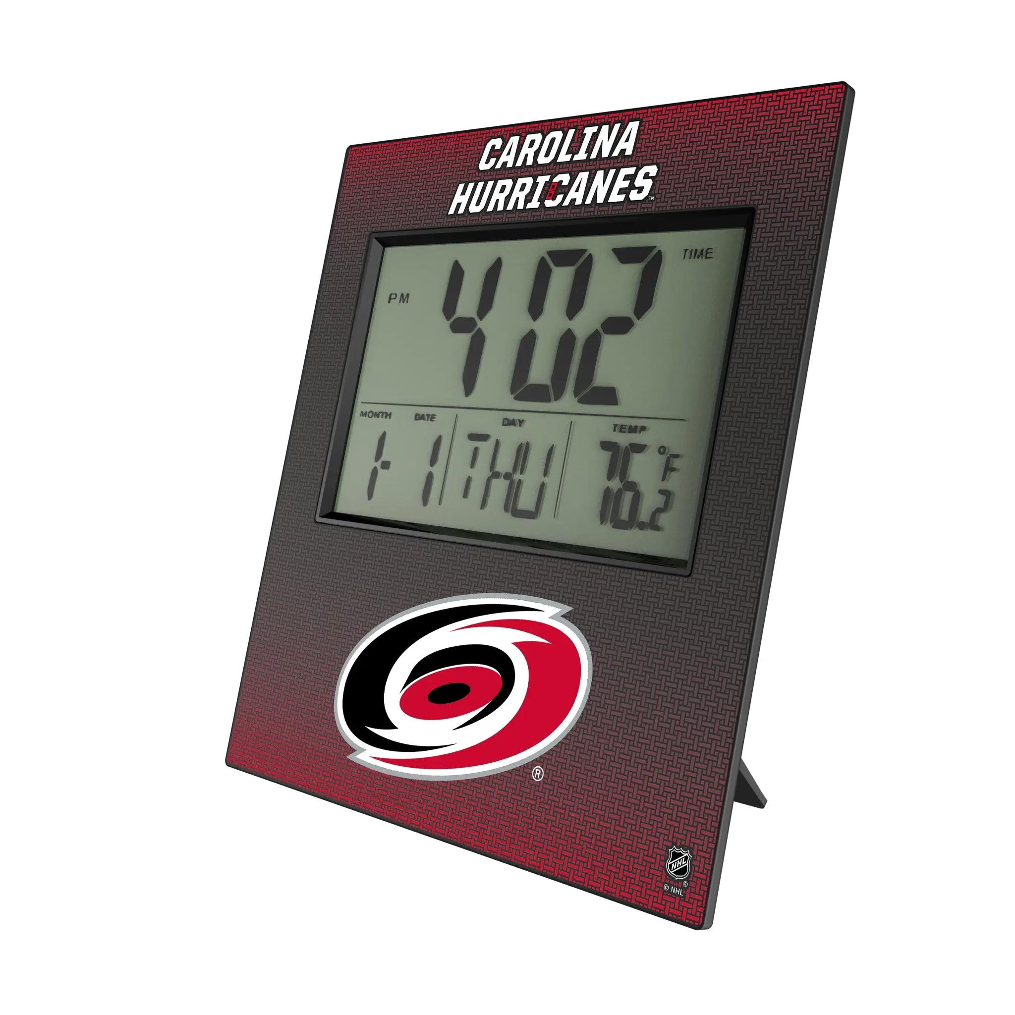 Carolina Hurricanes Linen Wall Clock