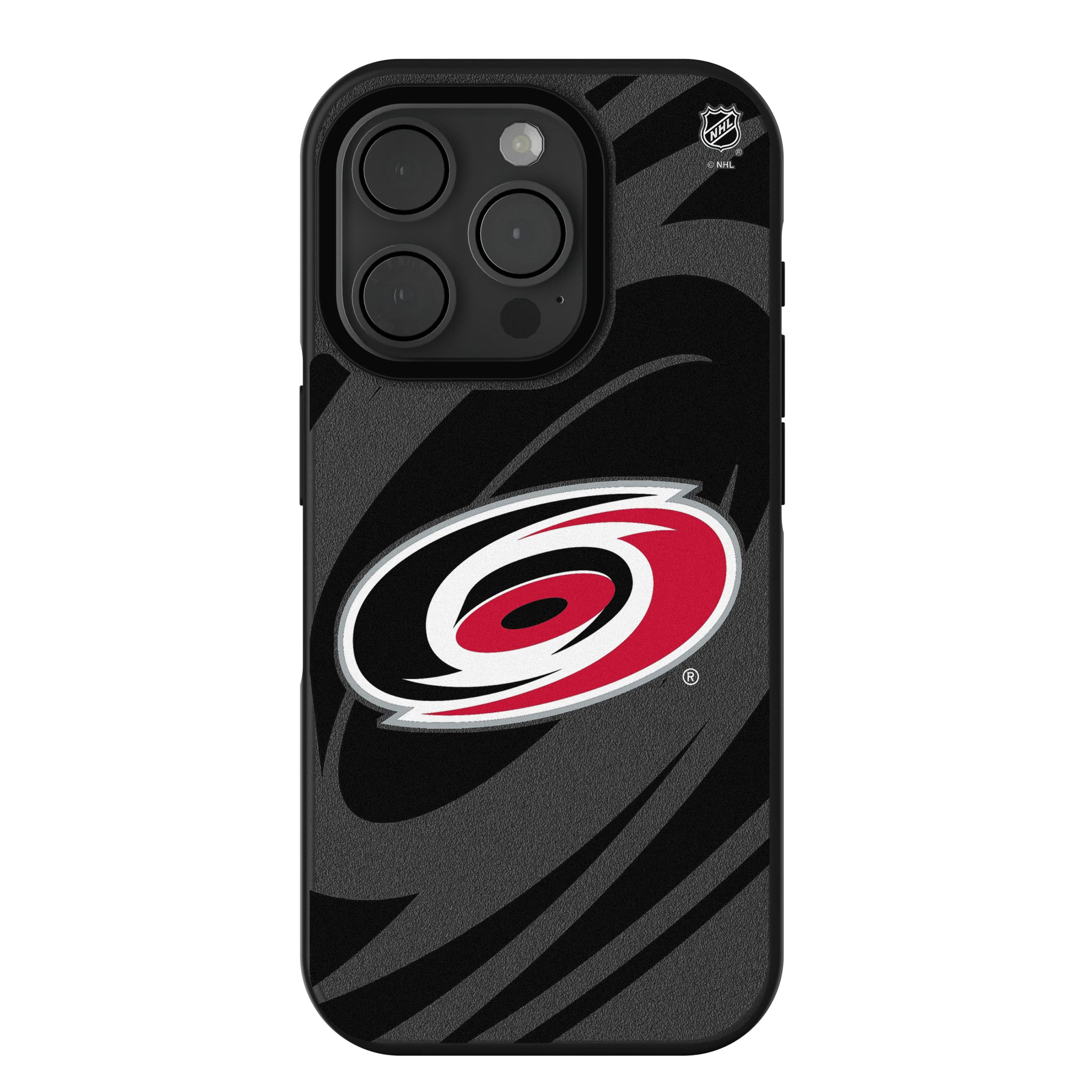 Carolina Hurricanes Monocolor Tilt iPhone Bump Phone Case for Apple iPhone