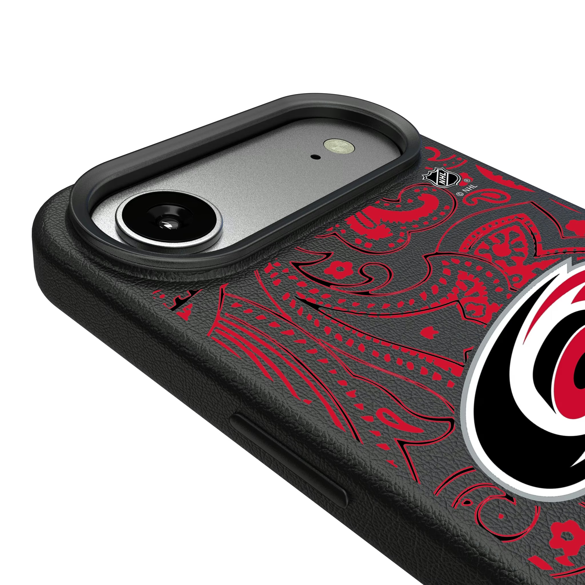Carolina Hurricanes Paisley iPhone MagSafe Compatible Phone Case for Apple iPhone - Detail#Device_iPhone Air