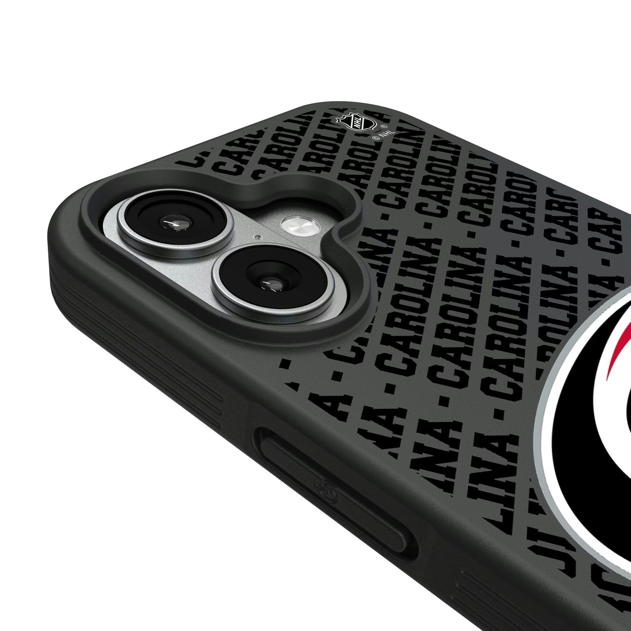 Carolina Hurricanes Personalized EndZone Plus iPhone Bump Phone Case for Apple iPhone - Detail#Device_iPhone 17