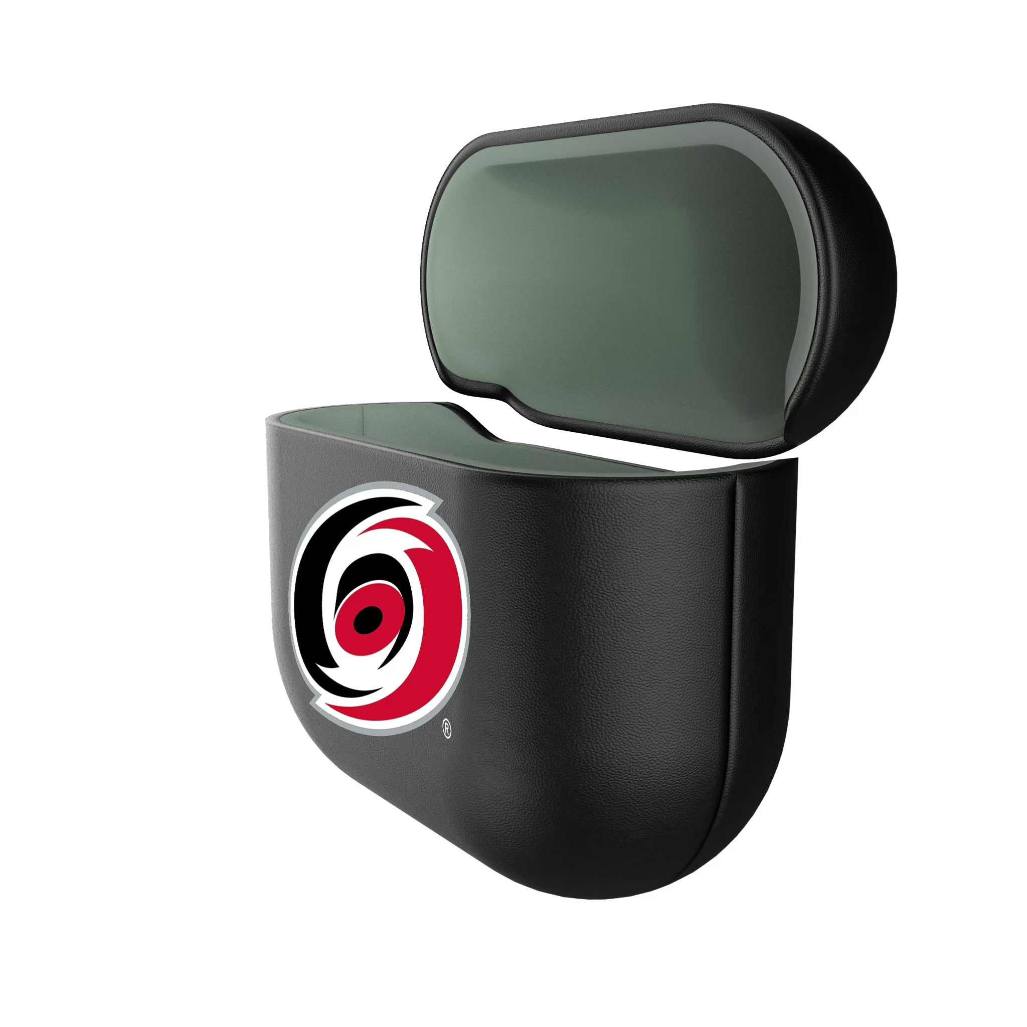 Carolina Hurricanes Personalized Insignia AirPods AirPod Case Cover - Isometric View#Device_AirPods 4